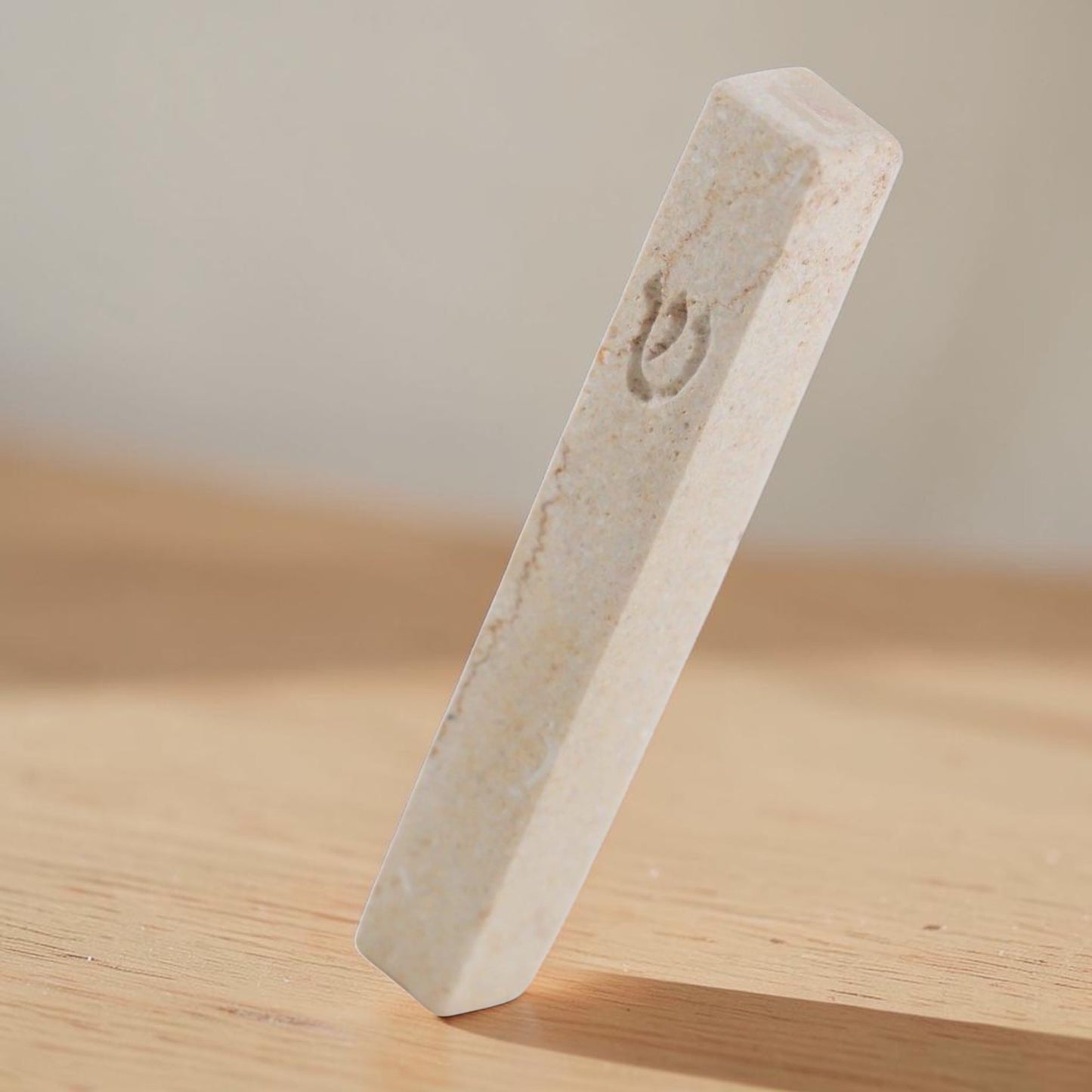 Jerusalem Stone Mezuzah case