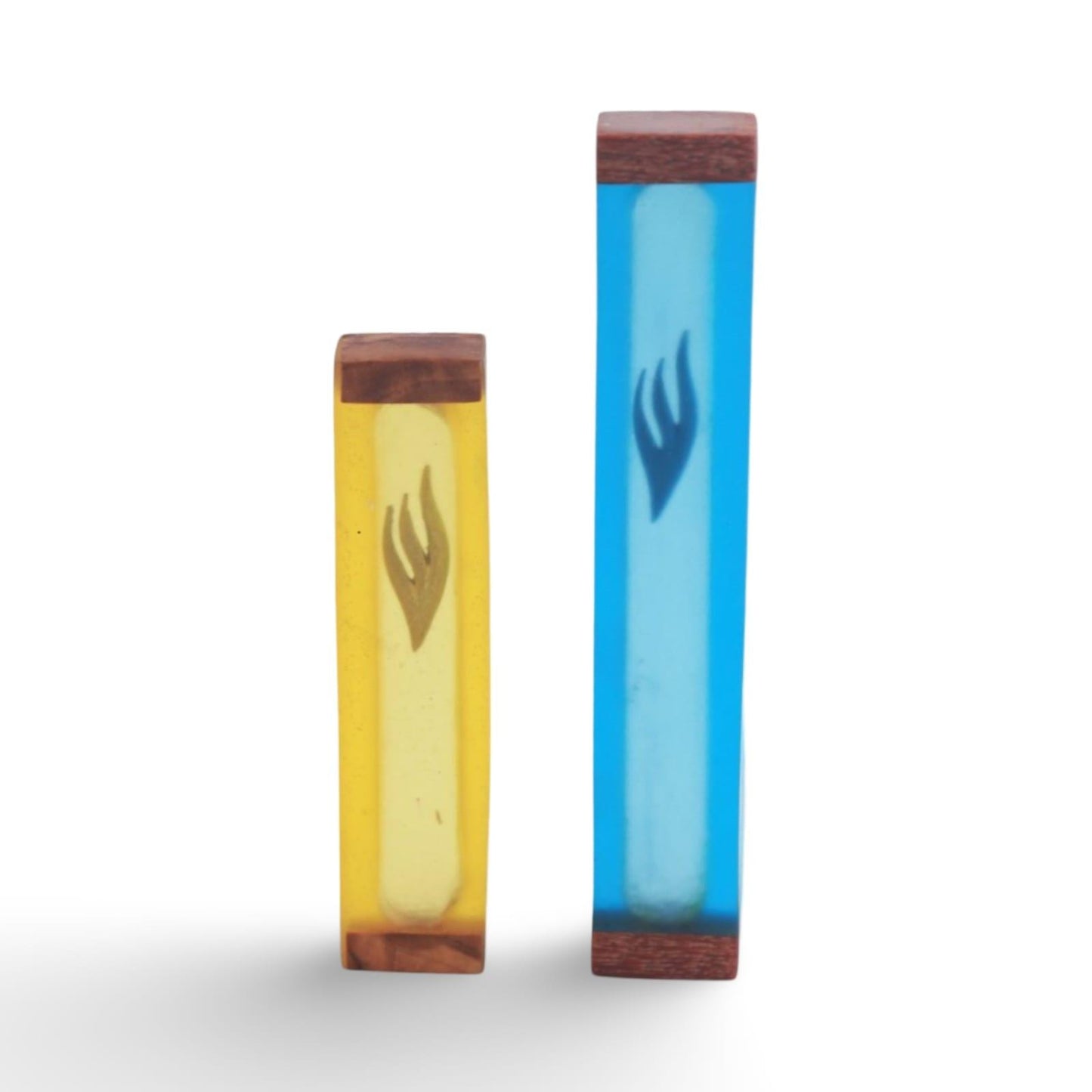 Olive wood Mezuzah Case
