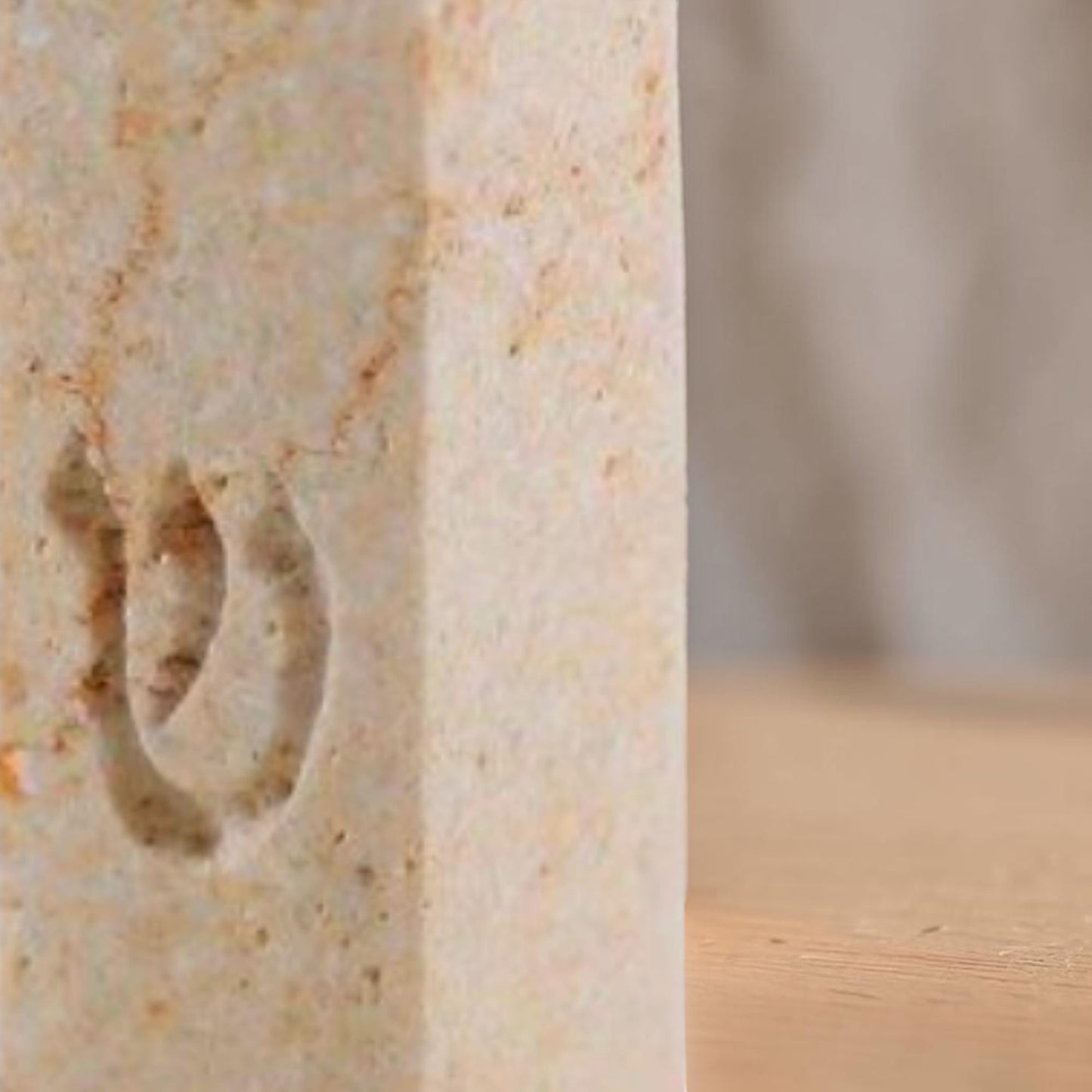 Jerusalem Stone Mezuzah case