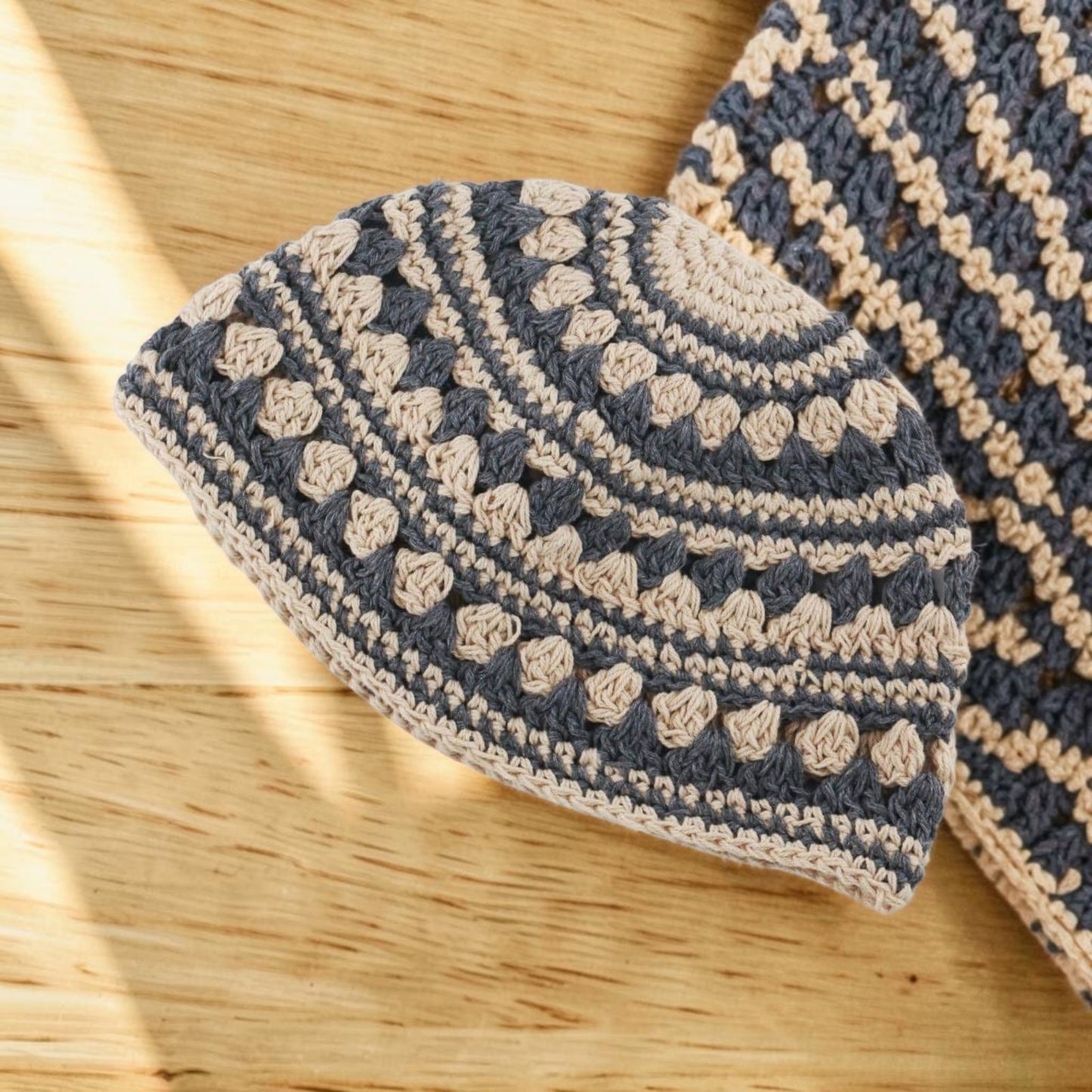 100% Cotton Knitted Kippah