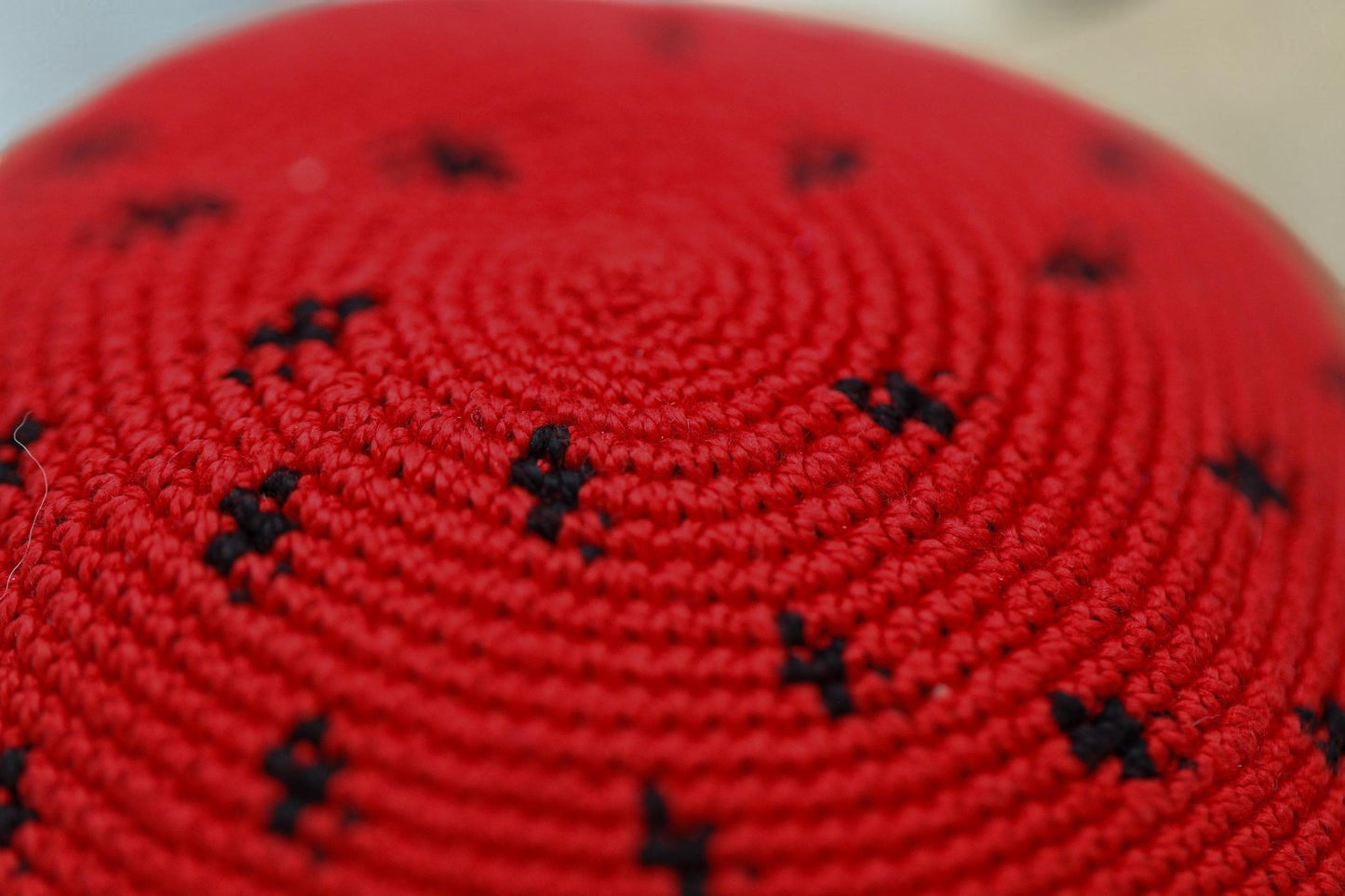 Watermelon Knitted Kids Kippah