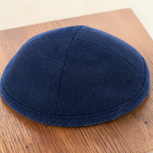 Blue Denim Kippah