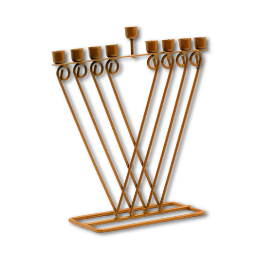 Colourful Hanukkah Menorah