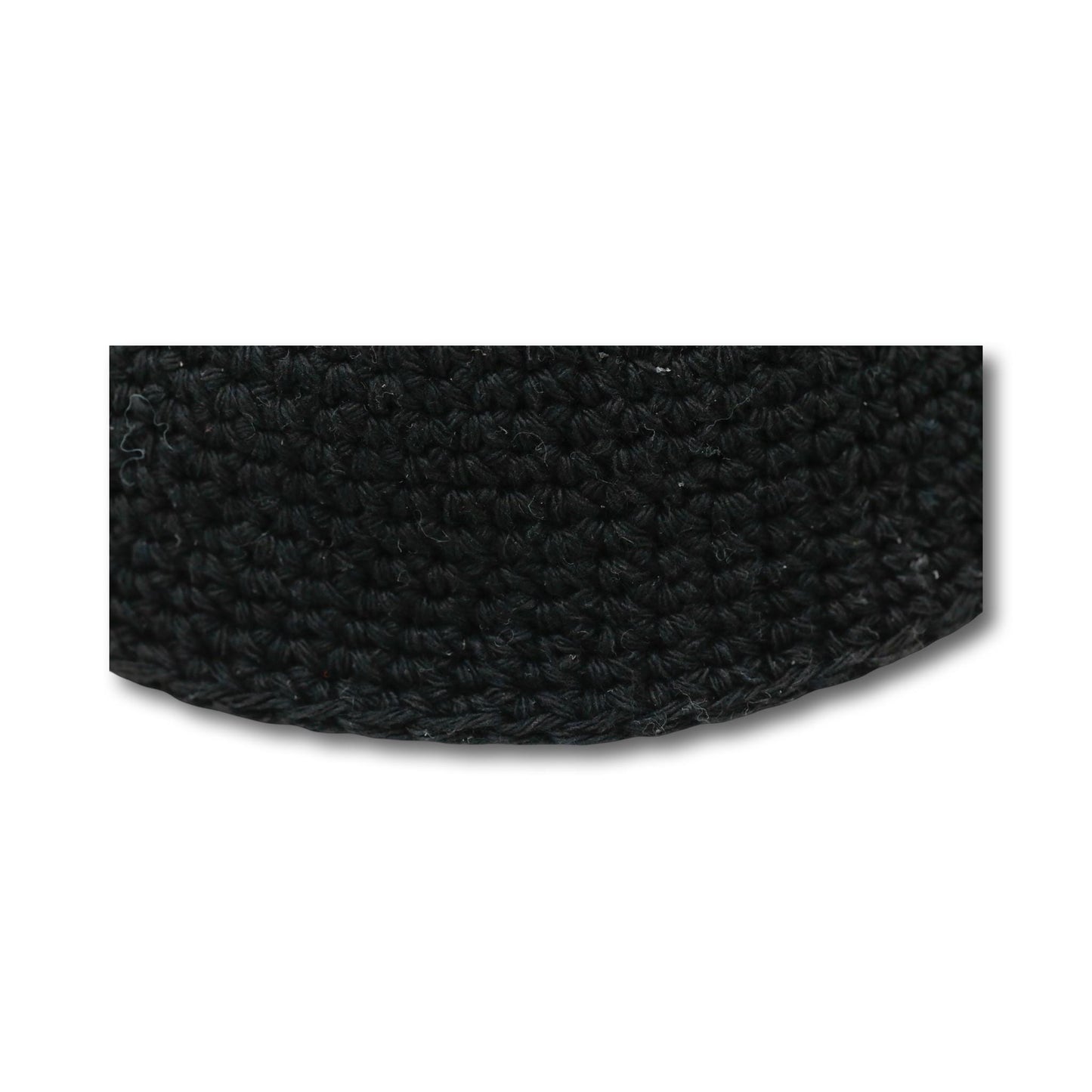 Black 7.5”/19cm Cotton Kippah