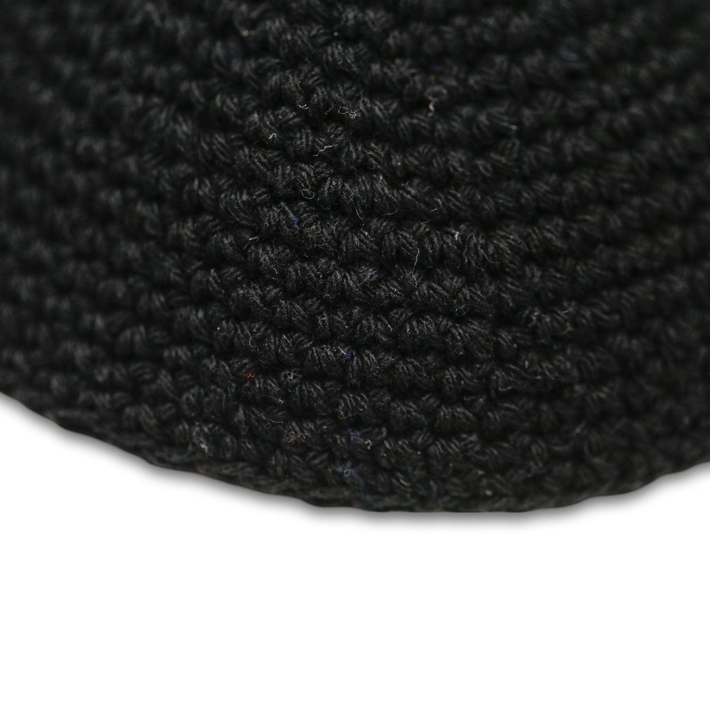 Black Cotton Kippah 15cm/6”
