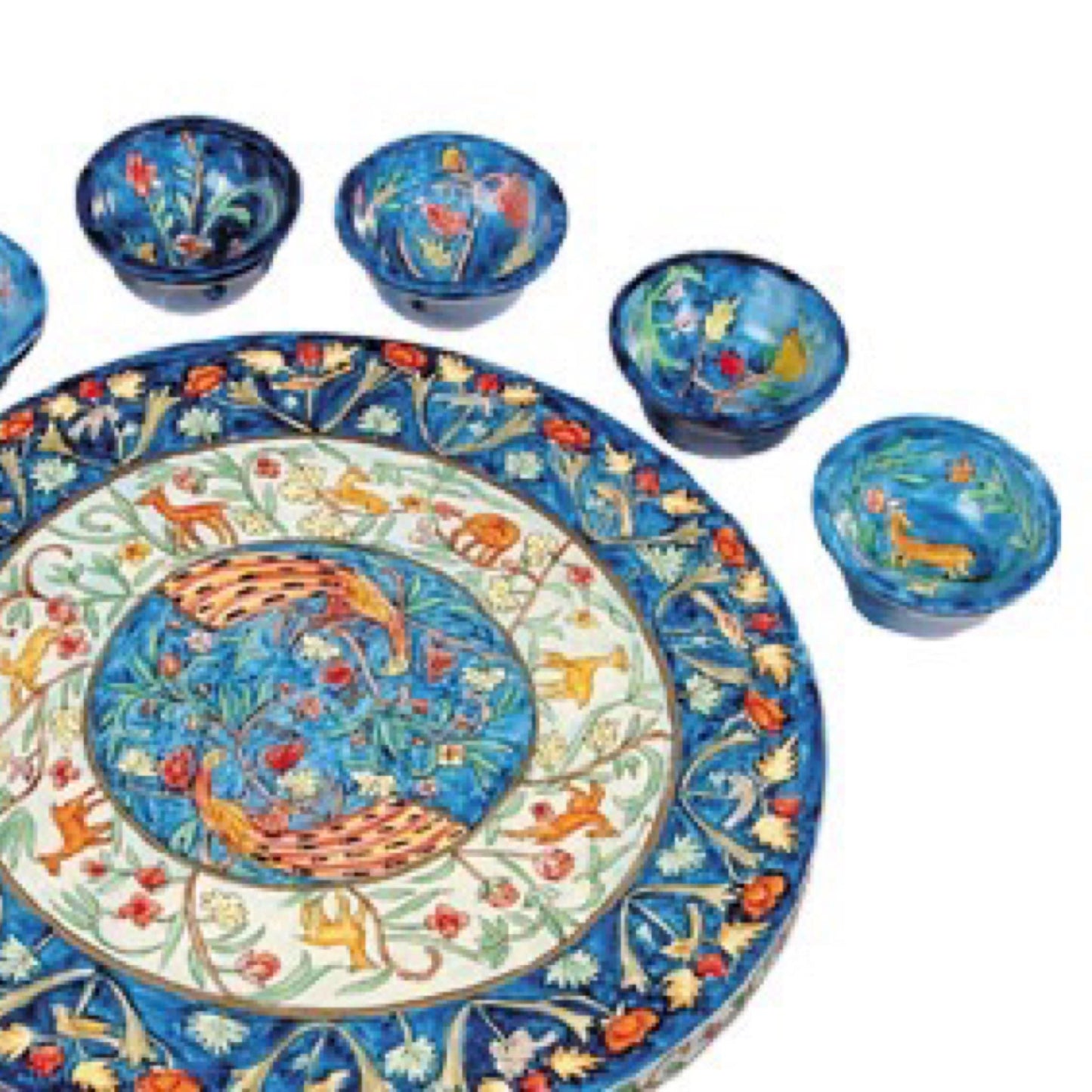 Wood Passover Plate
