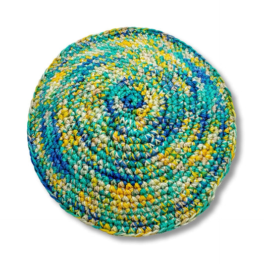 Colorful Cotton knitted Hand Made Kippah