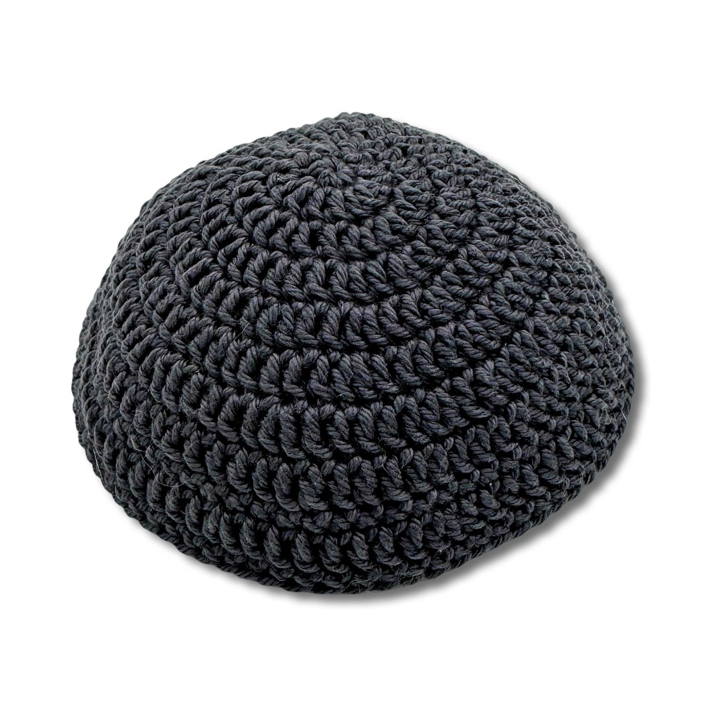 White Cotton knitted Hand Made Kippah
