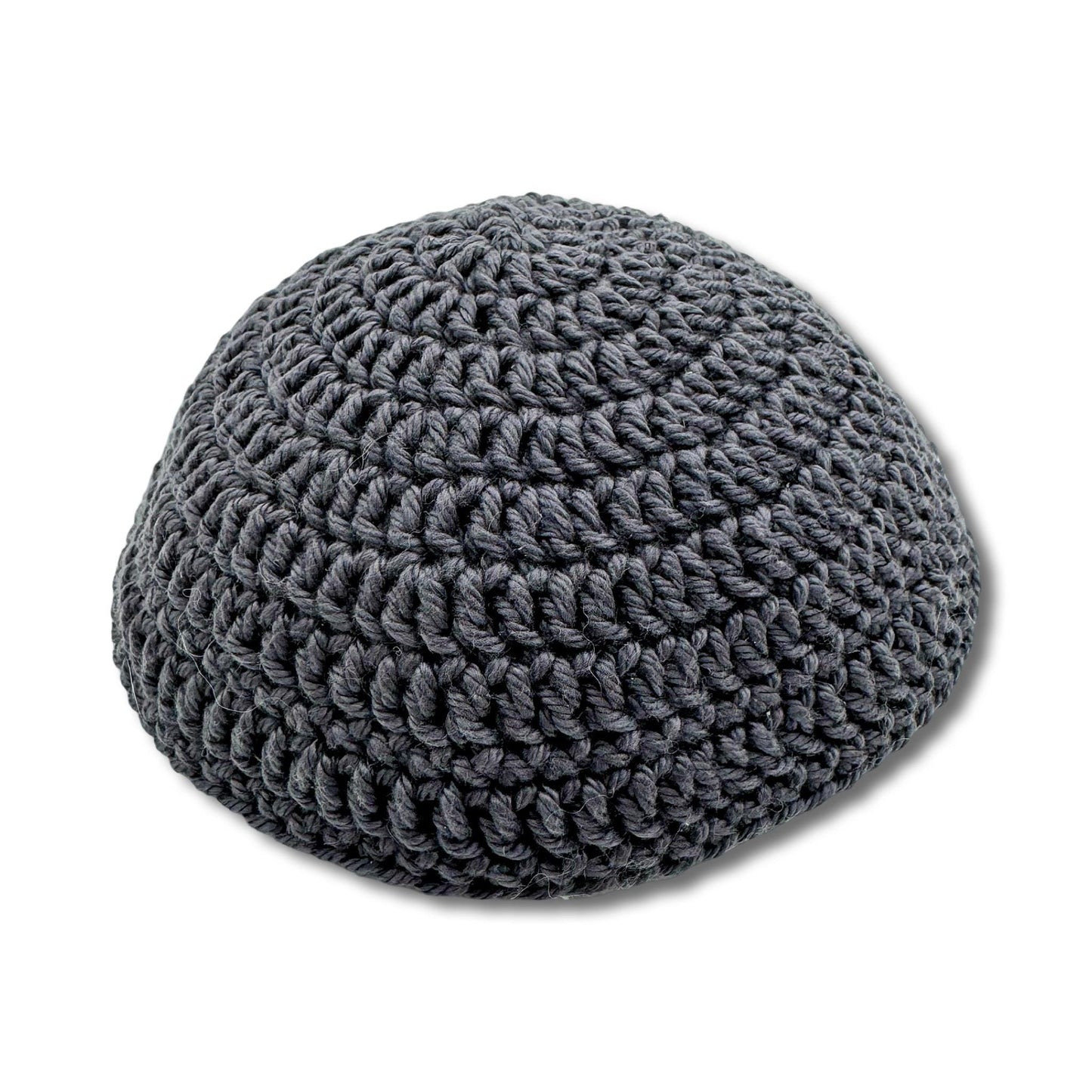 White Cotton knitted Hand Made Kippah