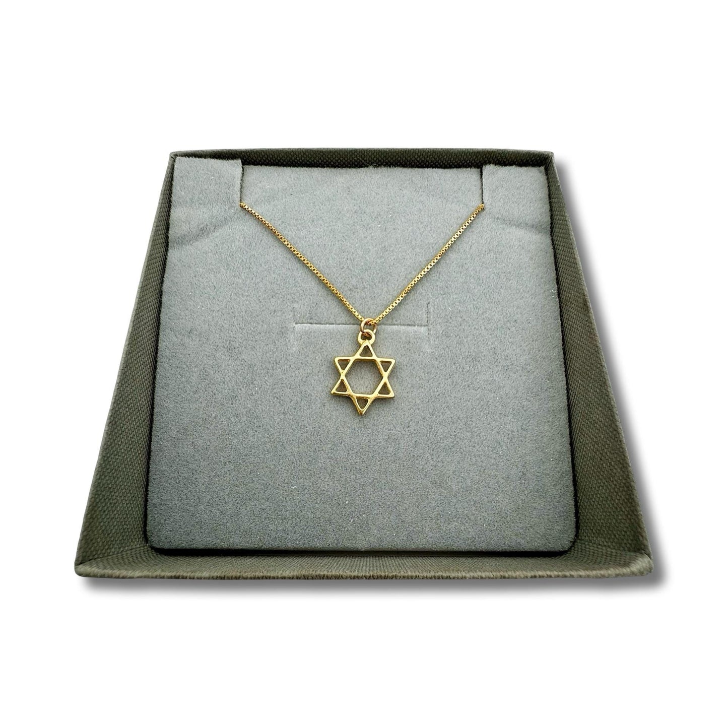 Gold Filled Star of David Necklace