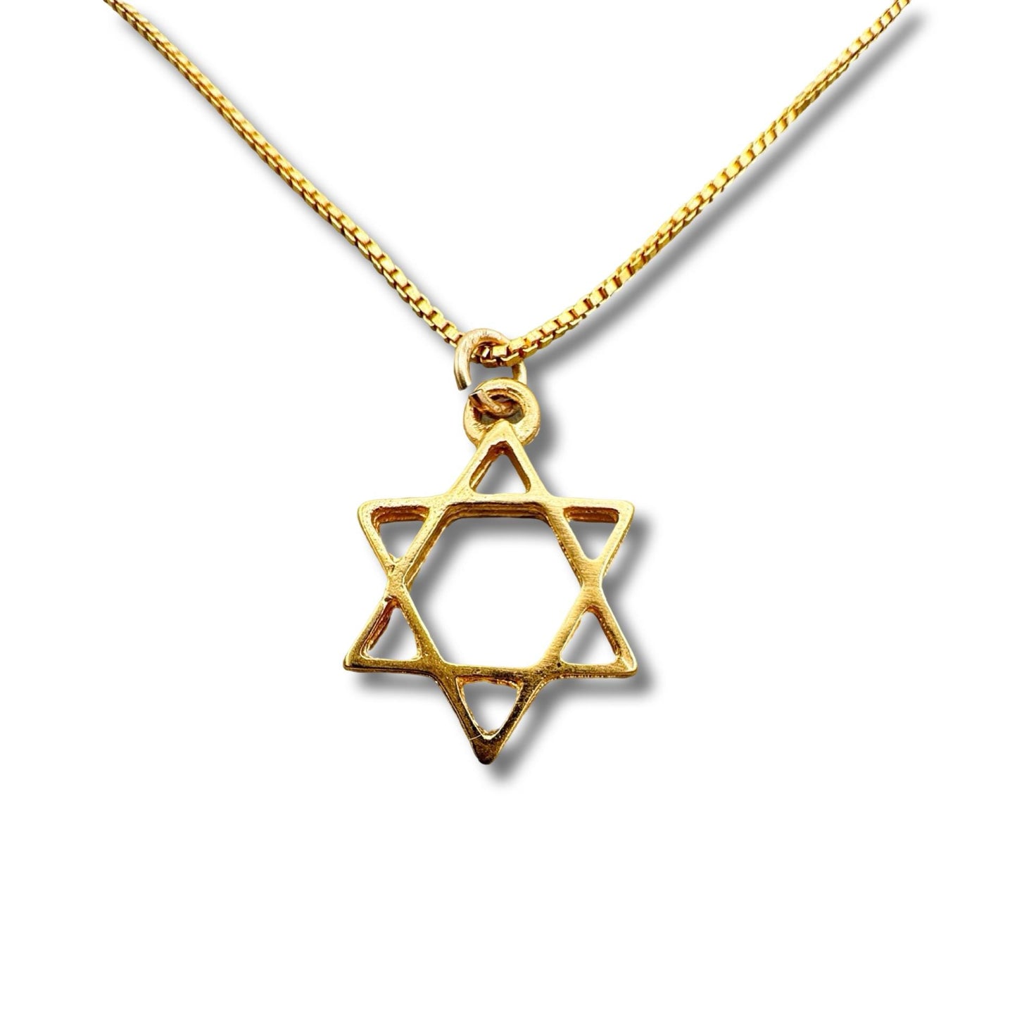 Gold Filled Star of David Necklace