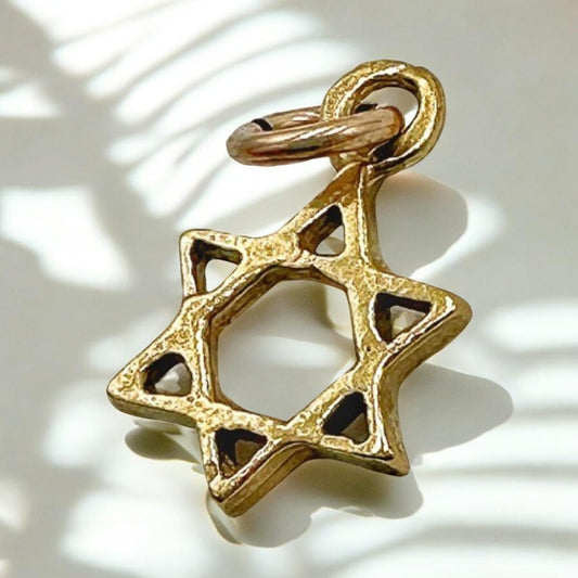 שרשרת מגן דוד קטנה | כסף סטרלינג או גולדפילד