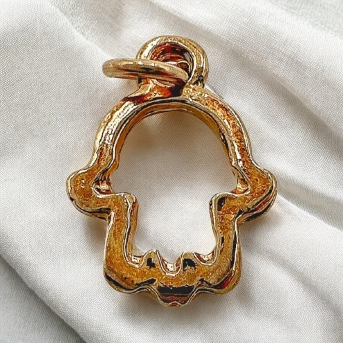 Collier main de Fatima en Gold Filled