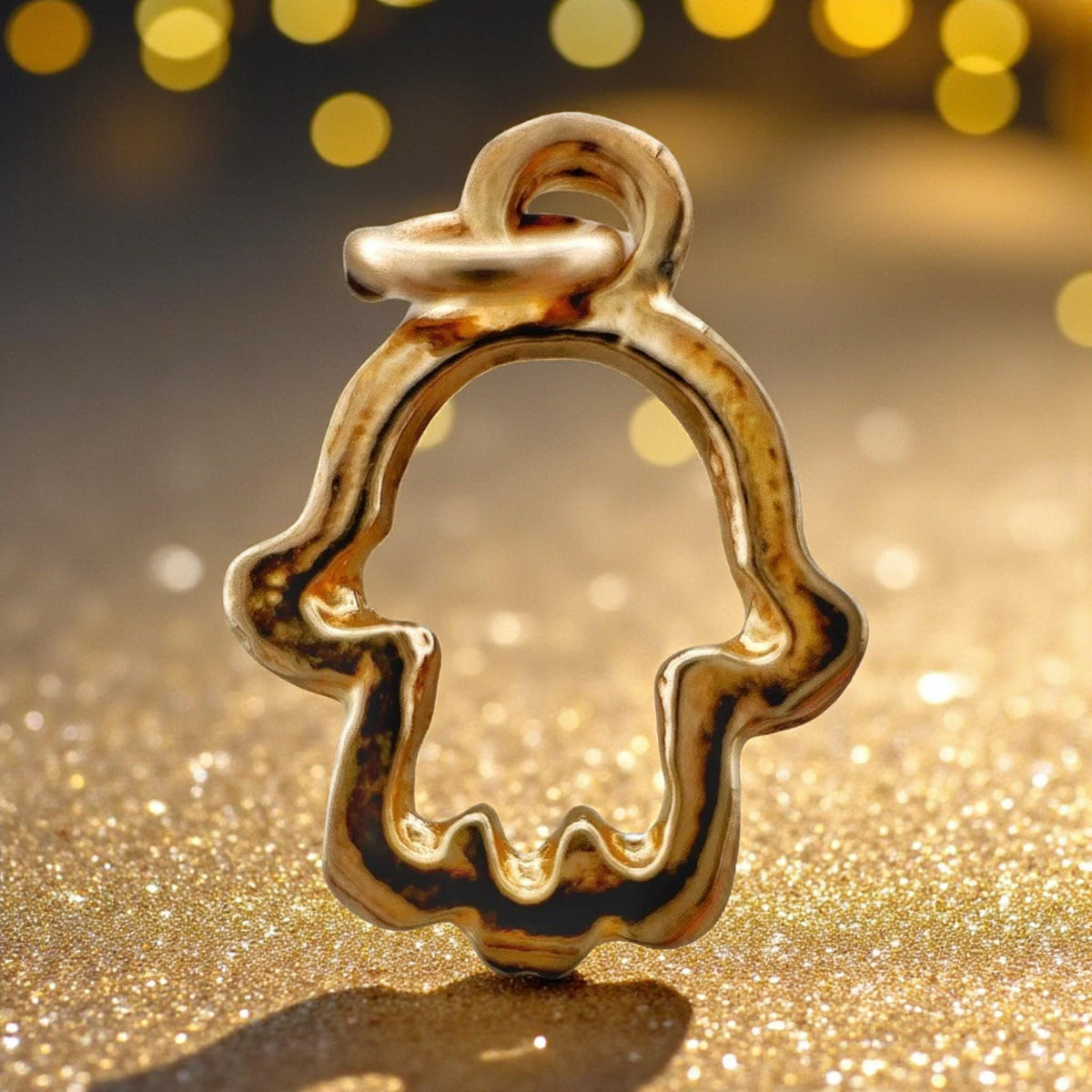 Collier main de Fatima en Gold Filled