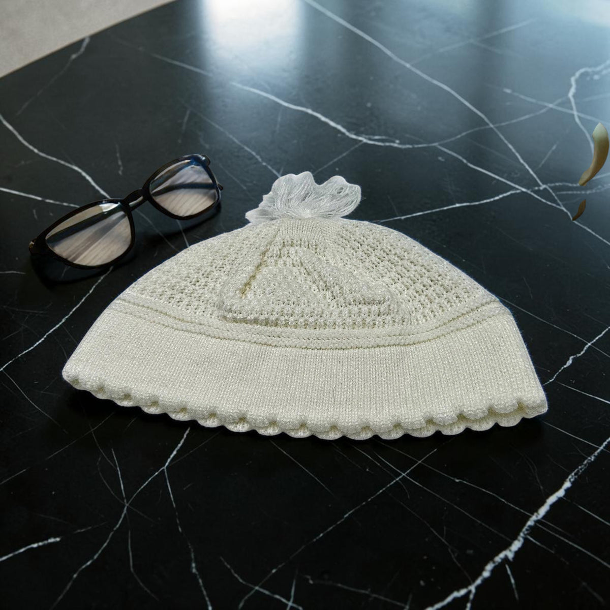 Grande Kippa Breslev en Coton 25cm