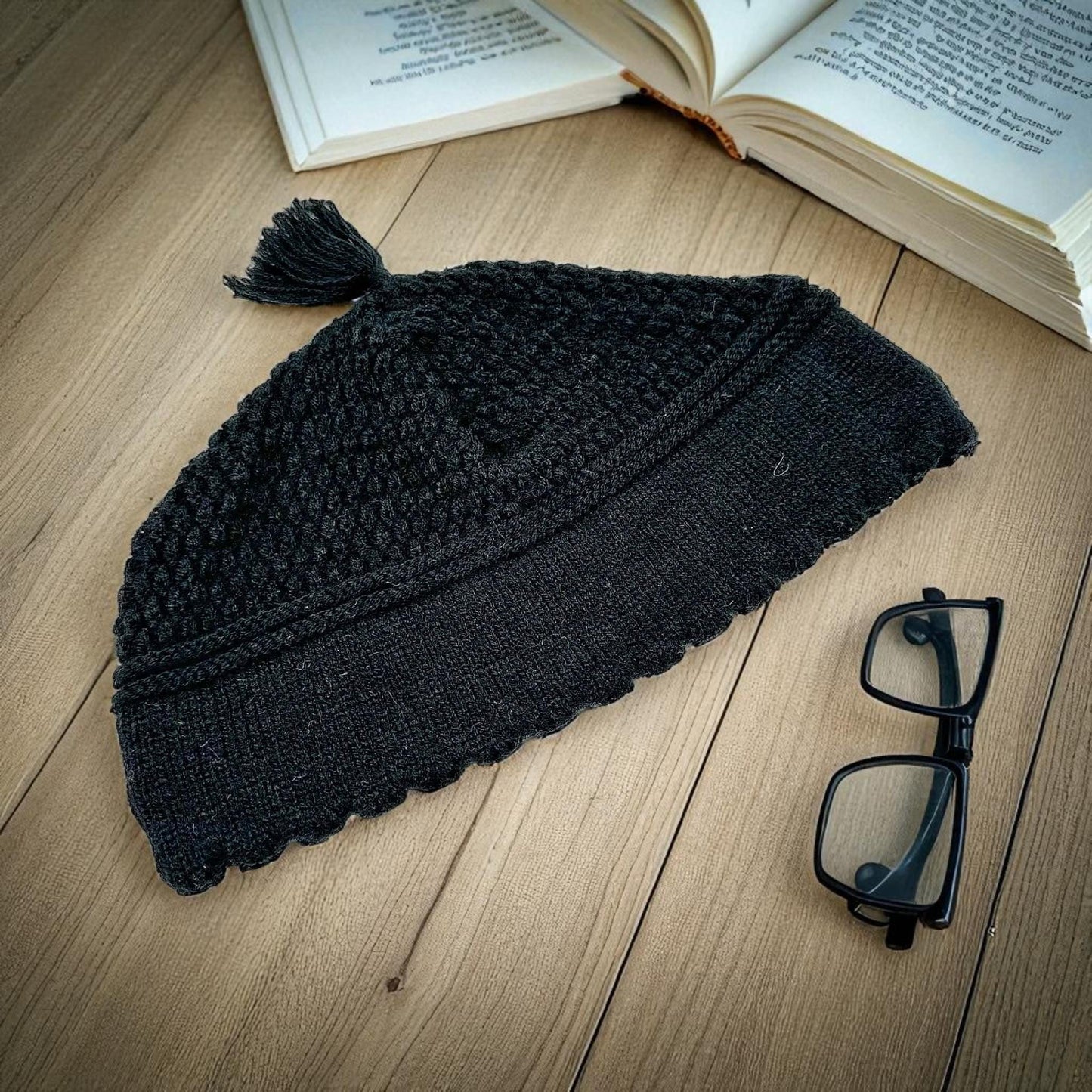 Large Cotton Breslev 25cm Kippah