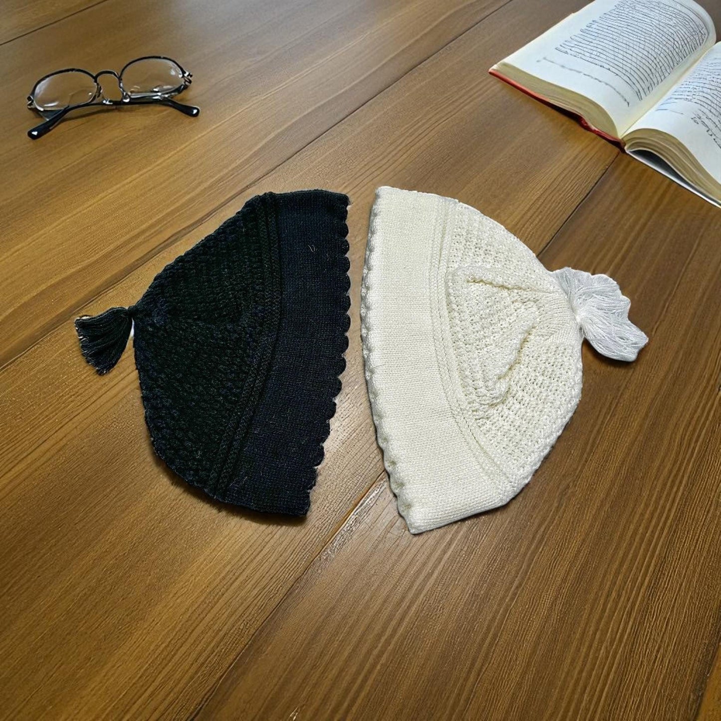 Large Cotton Breslev 25cm Kippah