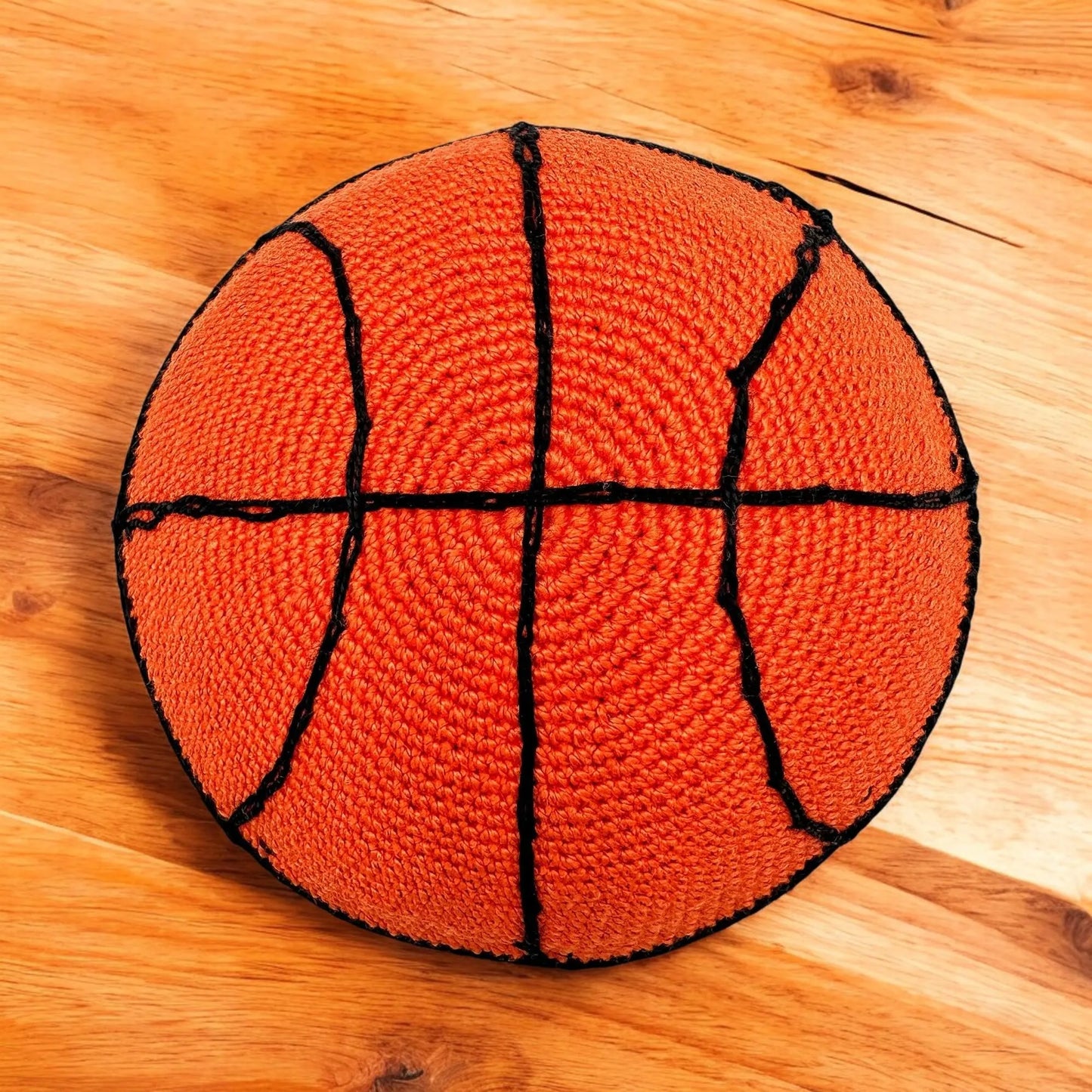 Basketball Knitted Cotton Kids Kippah