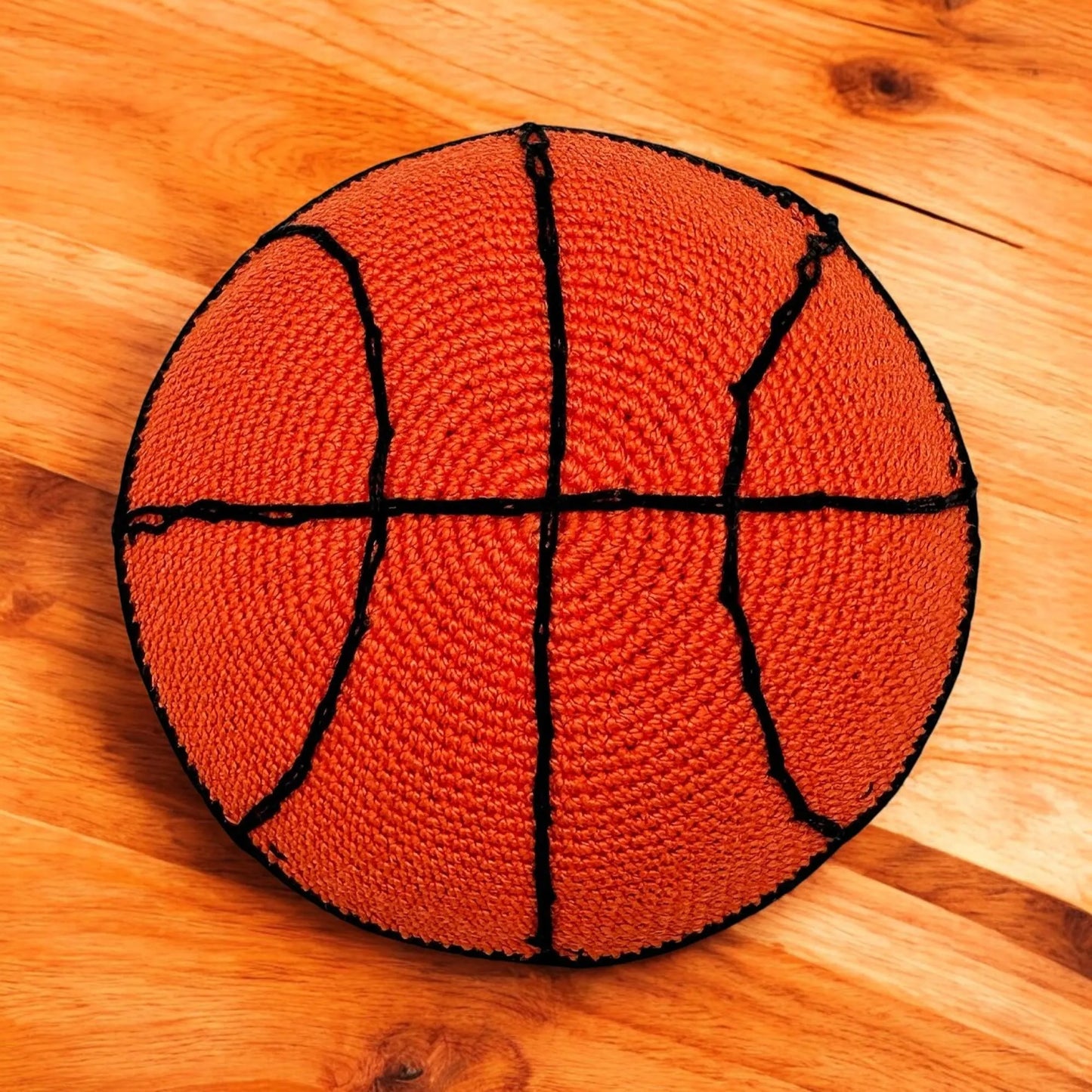 Basketball Knitted Cotton Kids Kippah