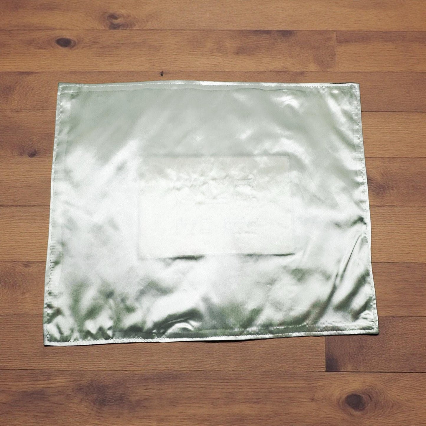 Shabbat Challah Cover Silver Gray