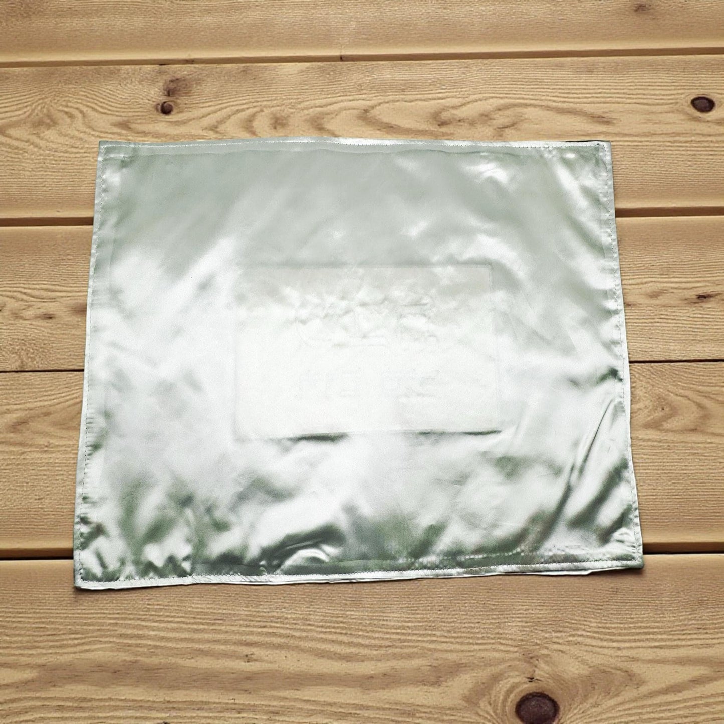White Linen Challah Cover Lace with Hebrew Blessing