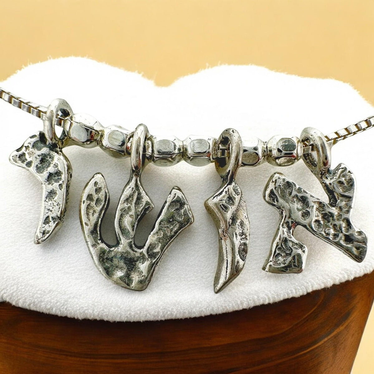 Collier personnalisé prénom en argent sterling ou plaqué or | Bijou personnalisé cadeau femme, anniversaire