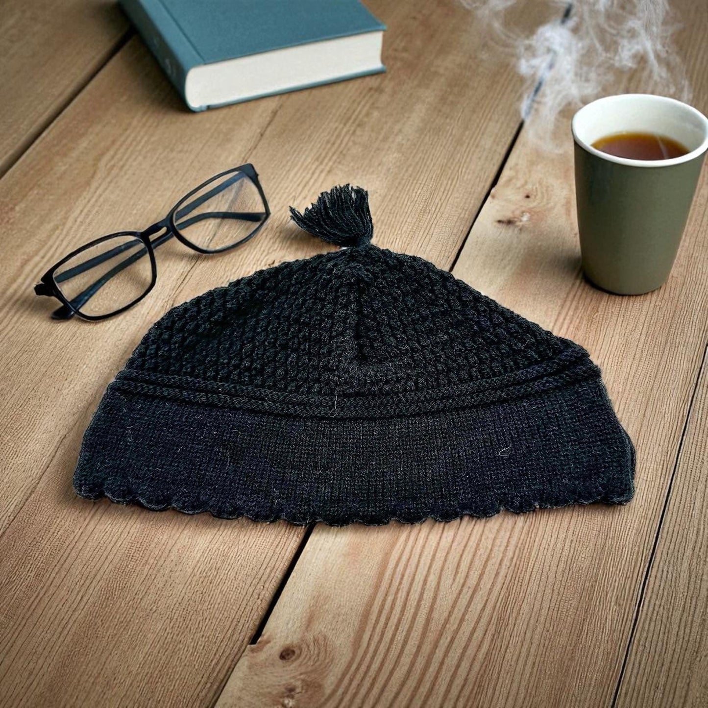 Large Cotton Breslev 25cm Kippah
