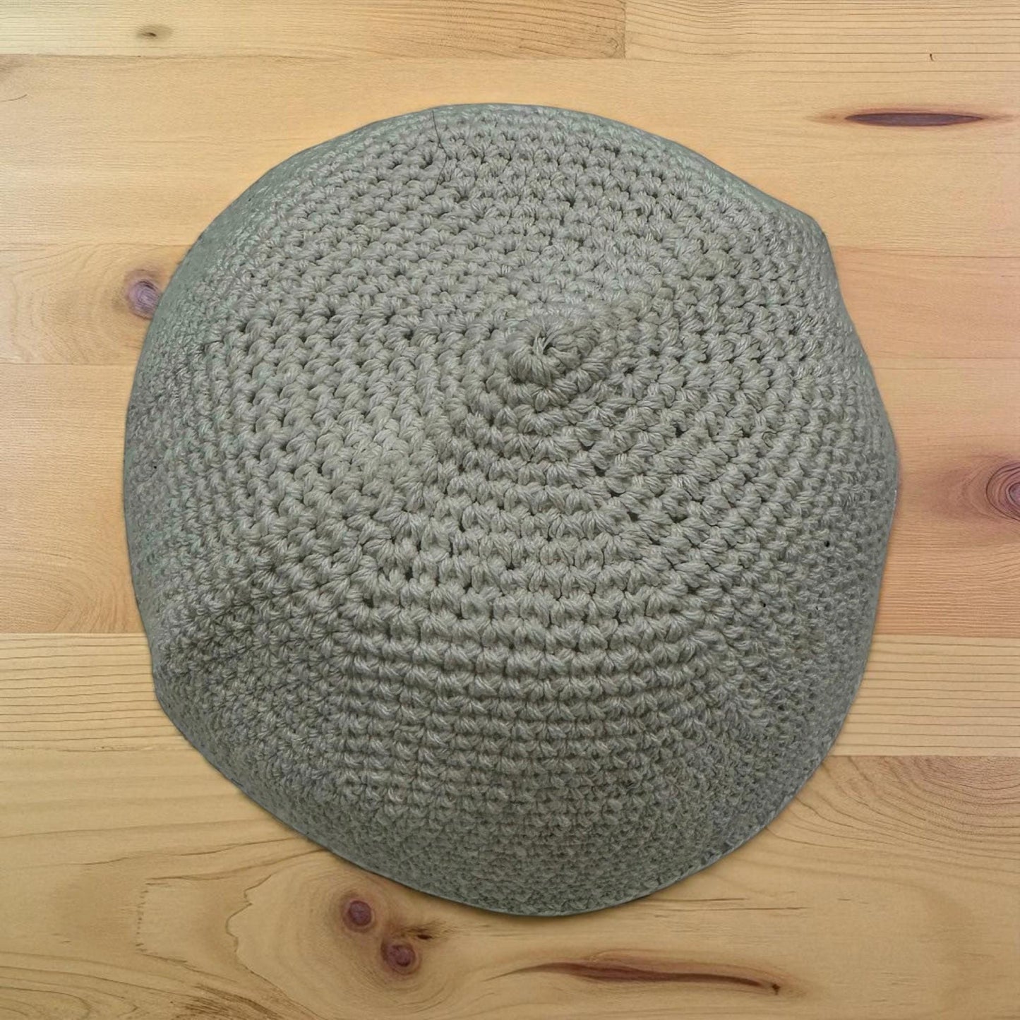 Original Breslev Kippah 100% Cotton | Black & White Jewish Yarmulke 21cm