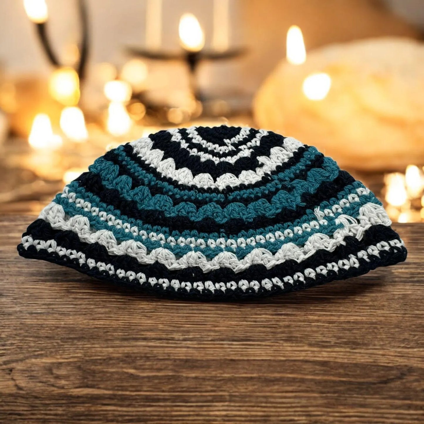 Big Kippah 100% Cotton Jewish Yarmulke