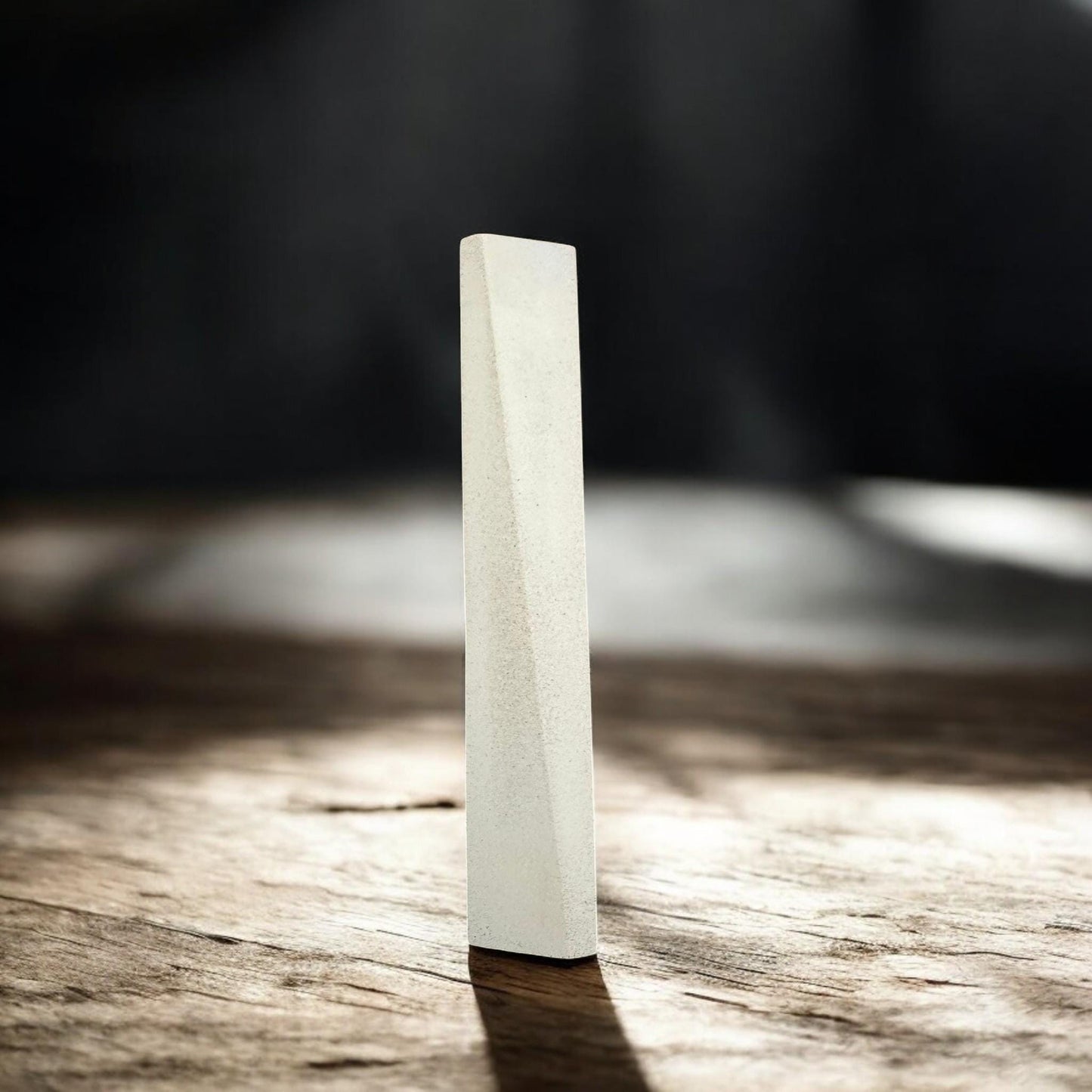Modern Handmade Concrete Mezuzah | Polished Finish