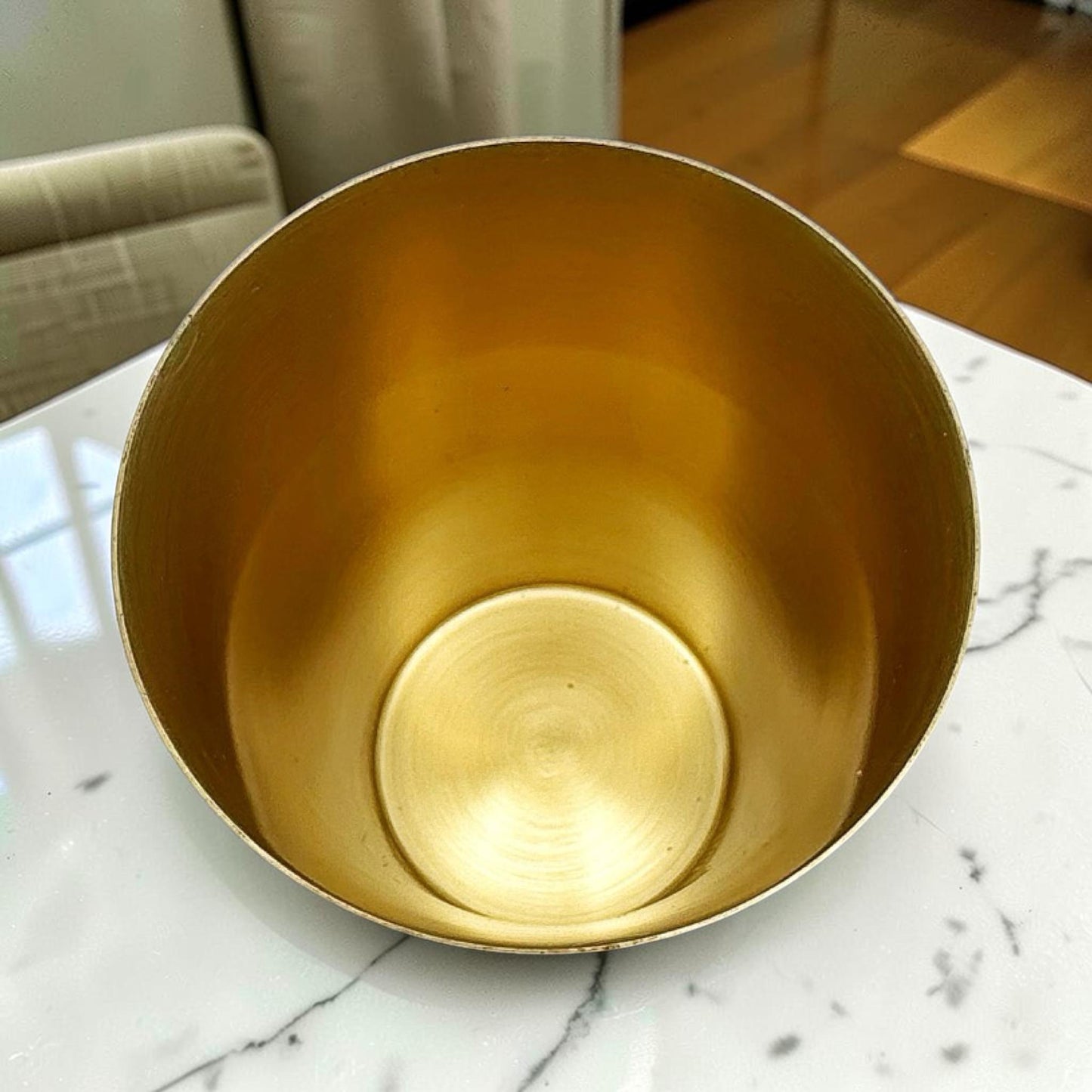 Gold Copper Kiddush Cup