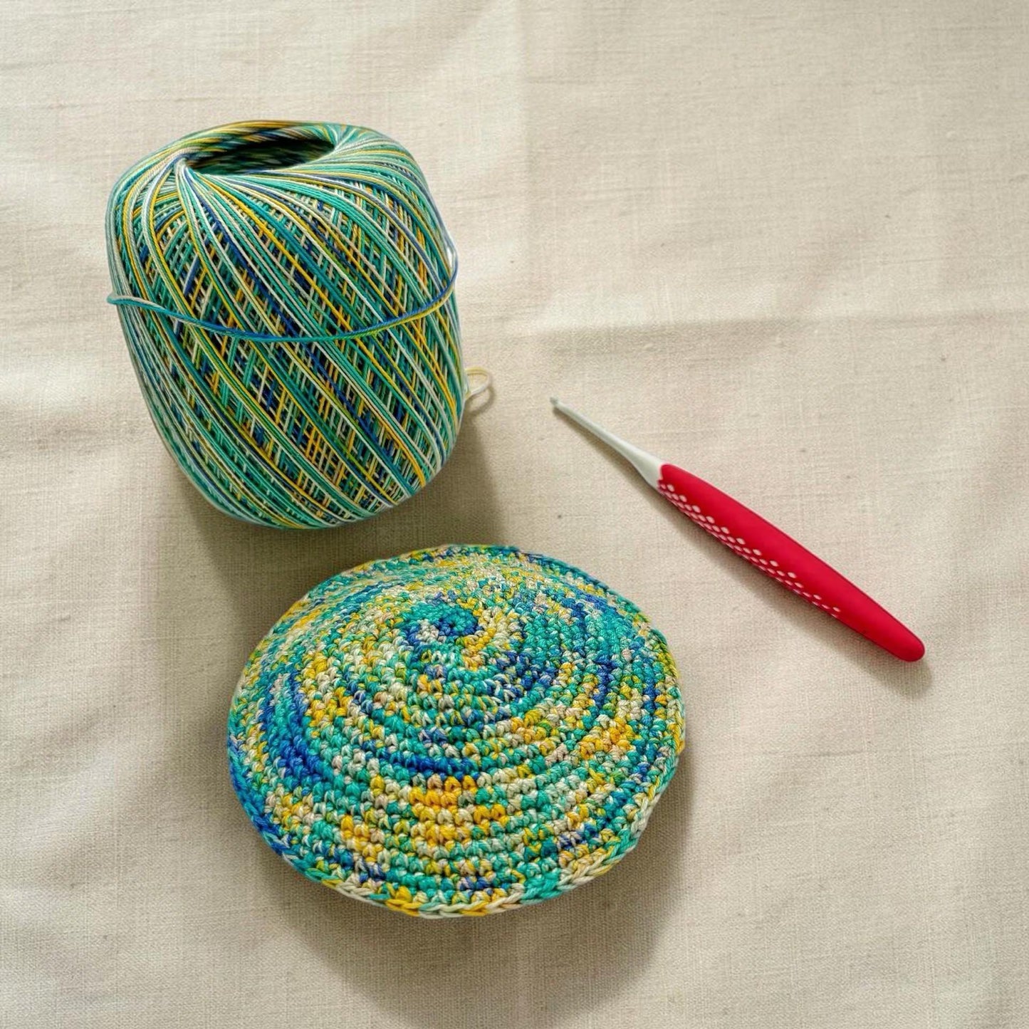 Handmade Colorful Cotton Kippah