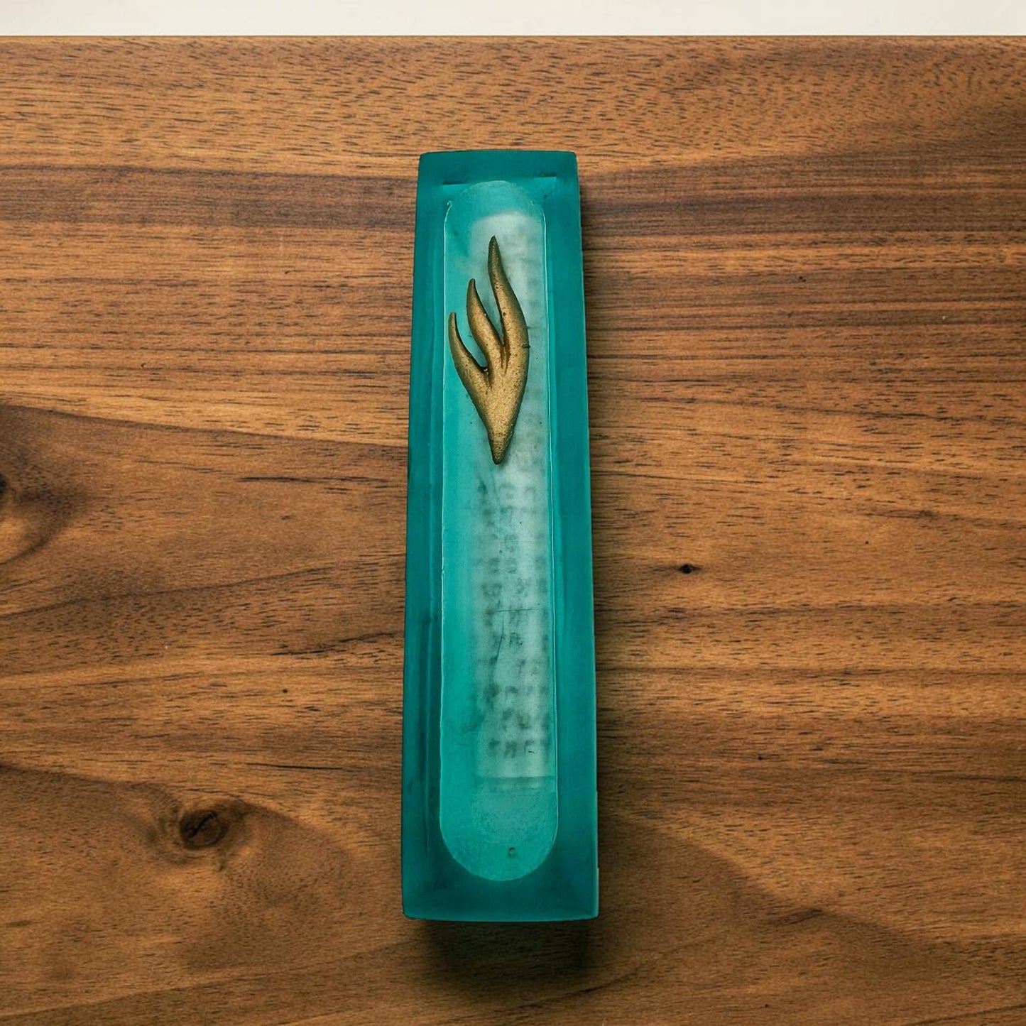 Handmade Resin Mezuzah Case