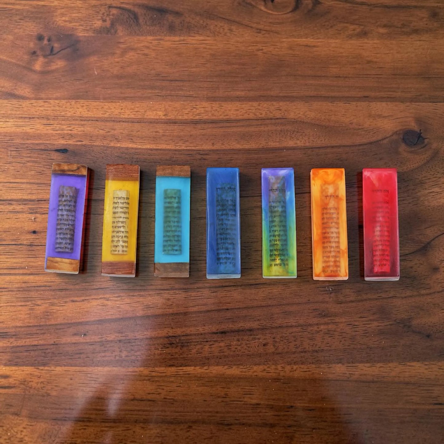 Handmade Car Mezuzah with Traveler's Prayer
