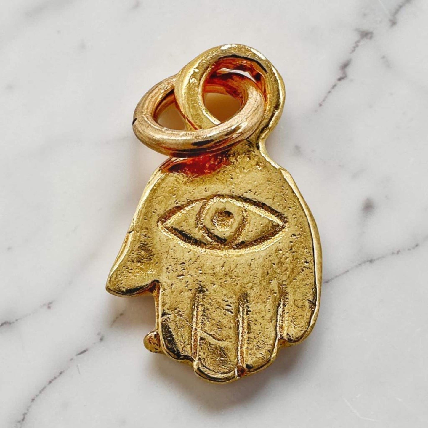Mini Sterling Silver/Gold Filled Hamsa Necklace