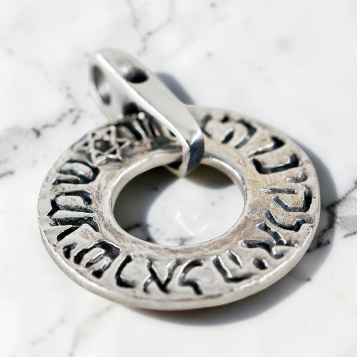 Collier bague étoile de David Shema