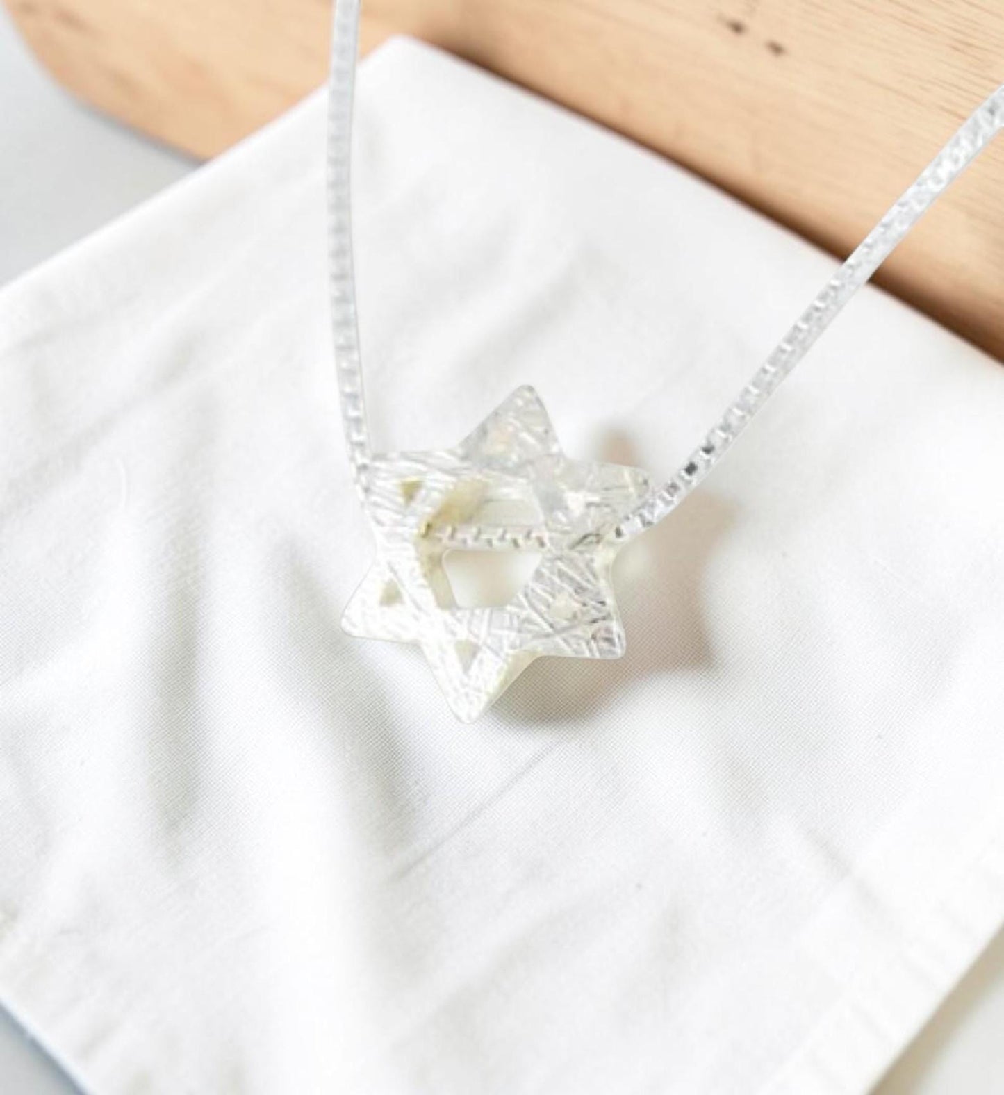 Sterling Silver Star of David Necklace