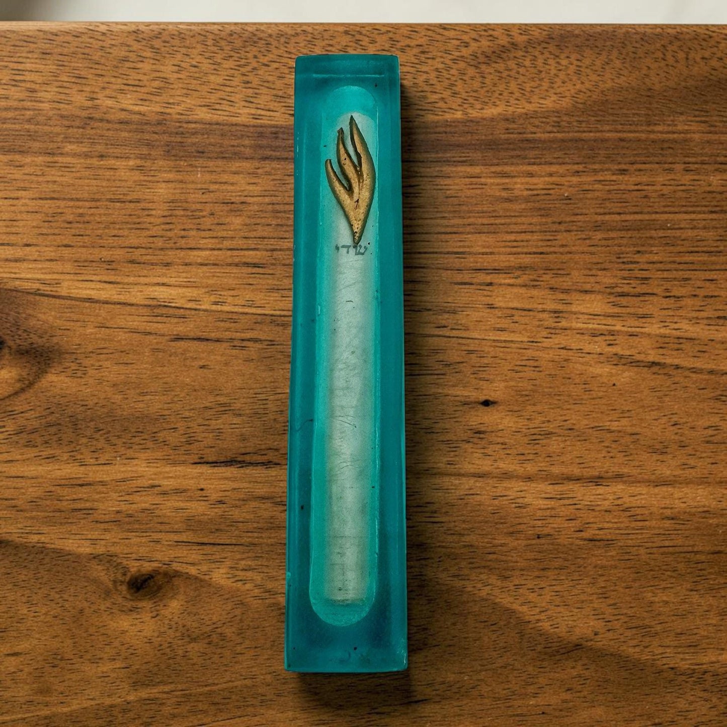 Handmade Resin Mezuzah Case