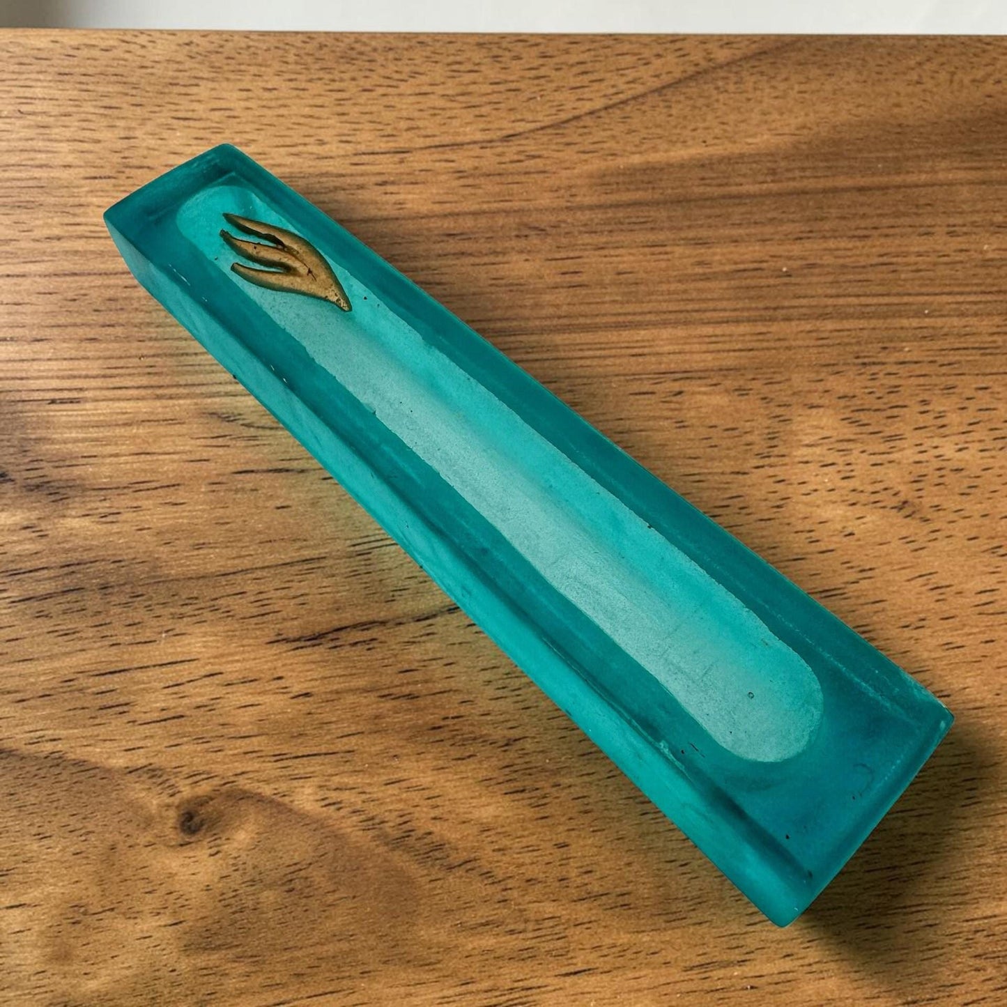 Handmade Resin Mezuzah Case