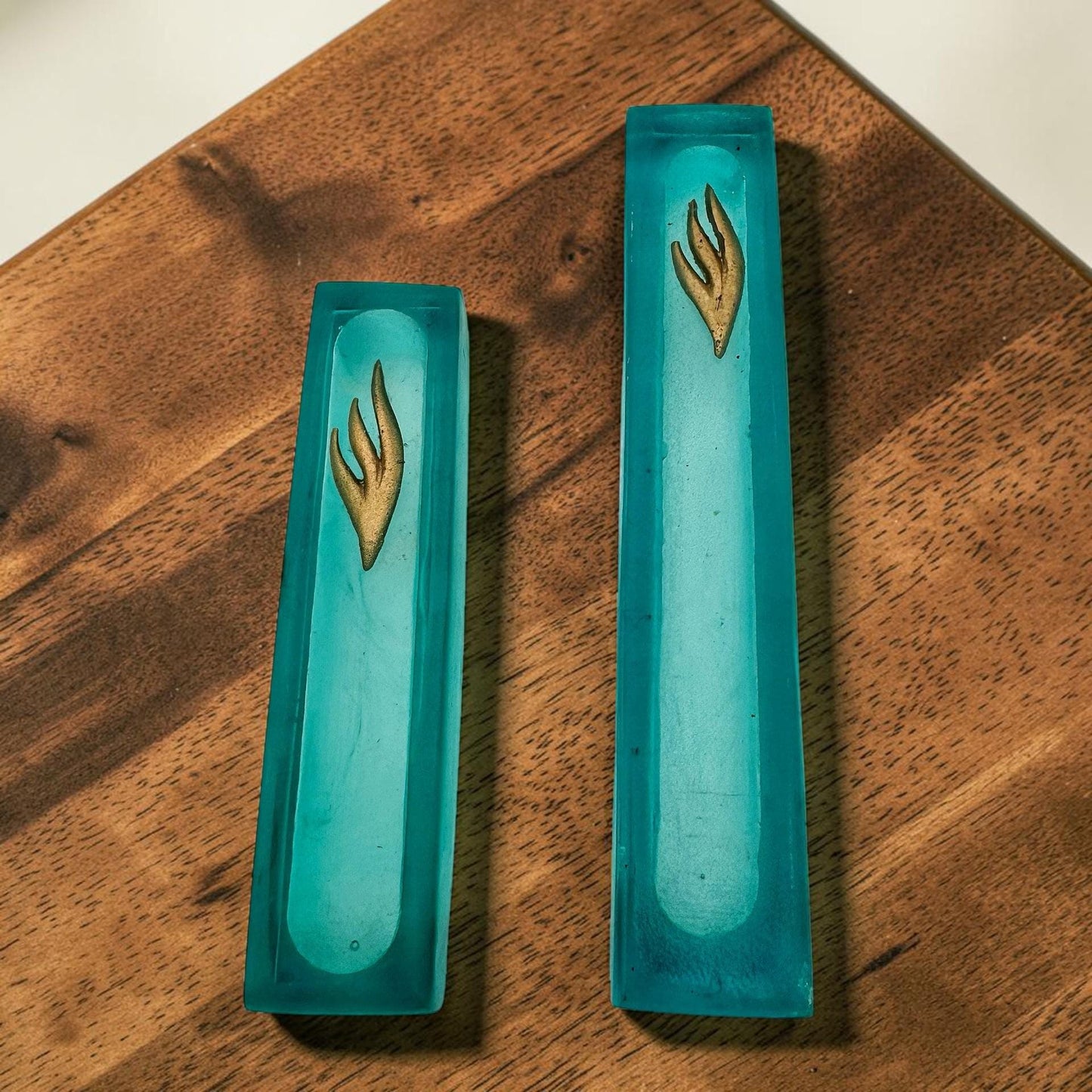 Handmade Resin Mezuzah Case