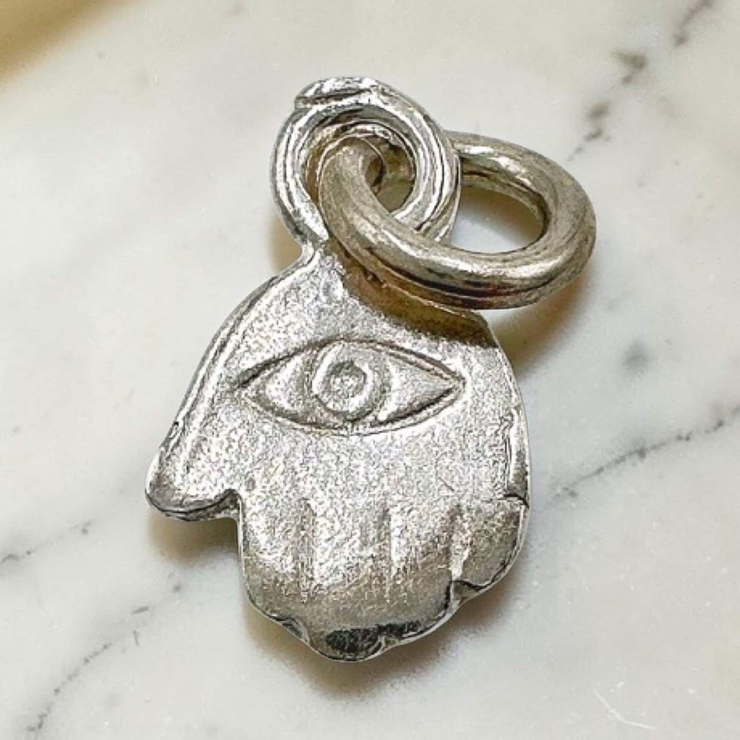 Mini Sterling Silver/Gold Filled Hamsa Necklace
