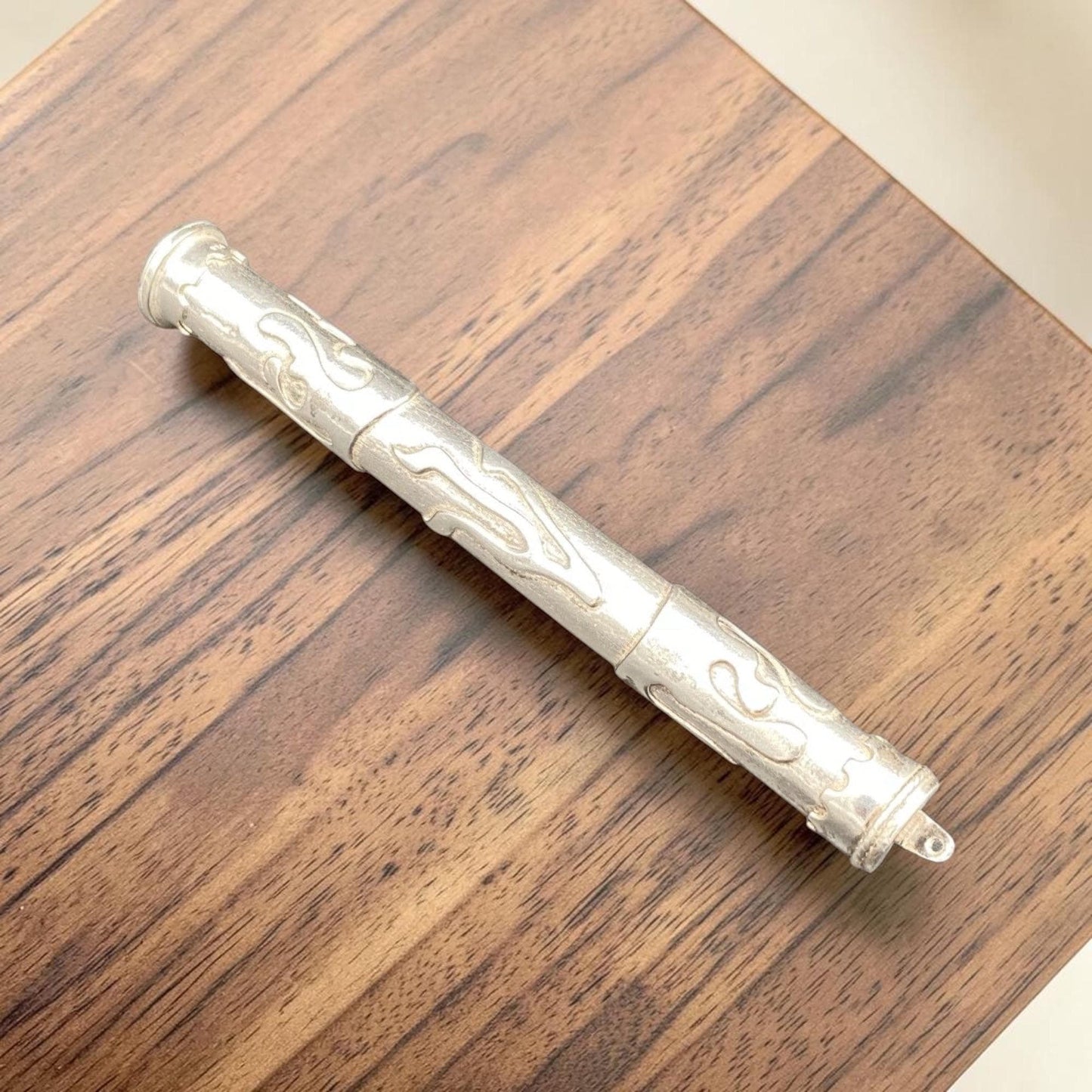 Sterling Silver Mezuzah case