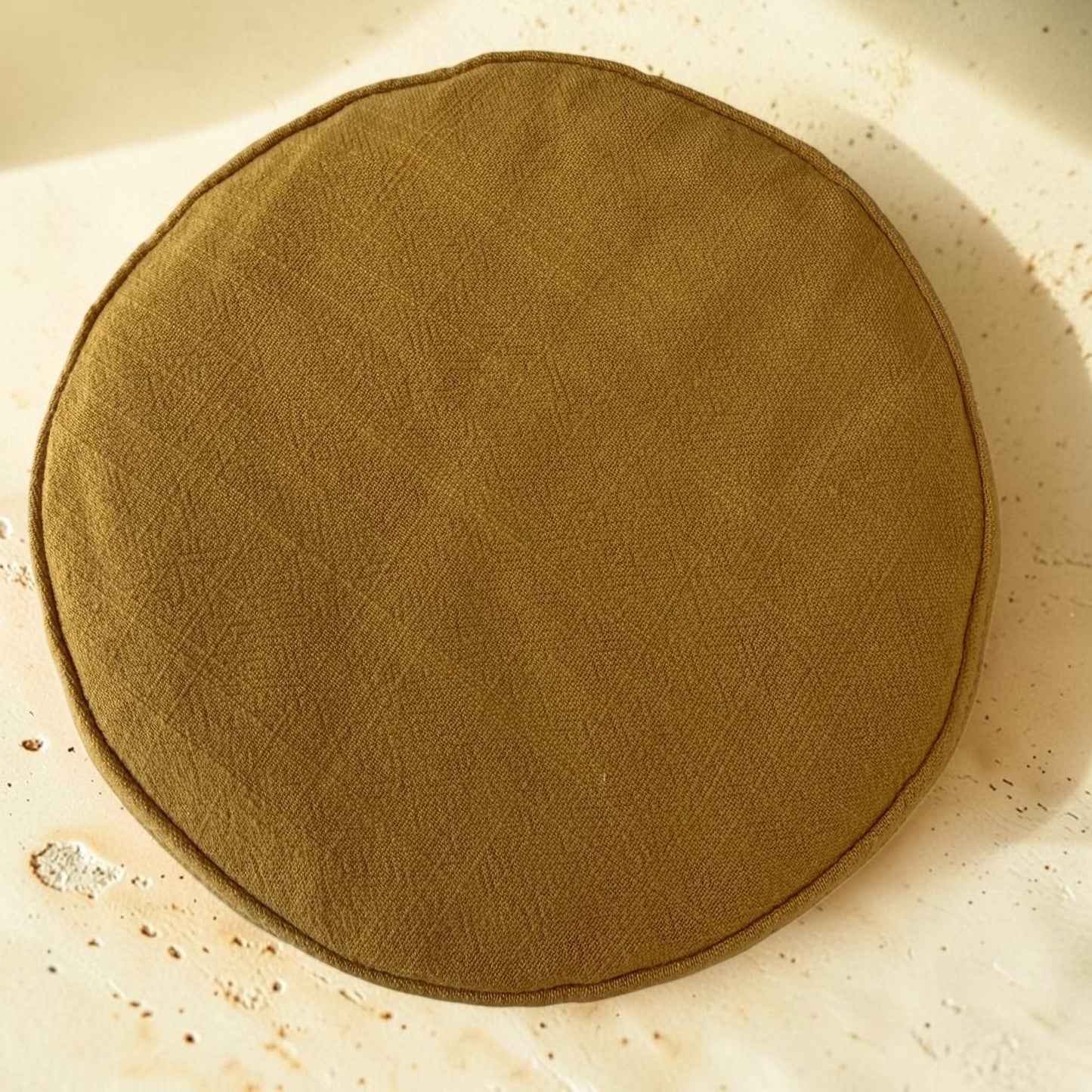 Beige & Antique Gold, Two-in-One Jewish Kippah