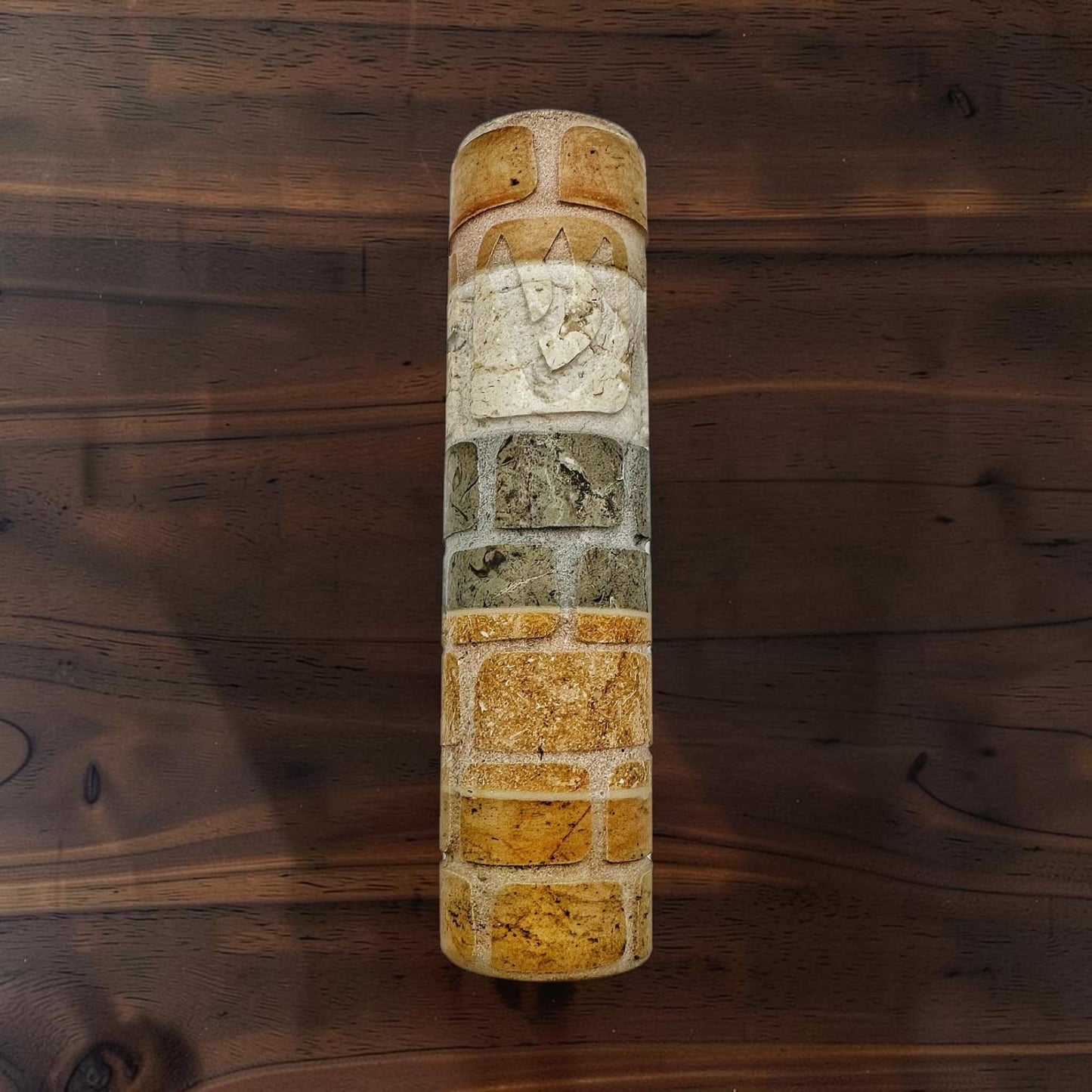 Jerusalem Stone Western Wall Mezuzah Case