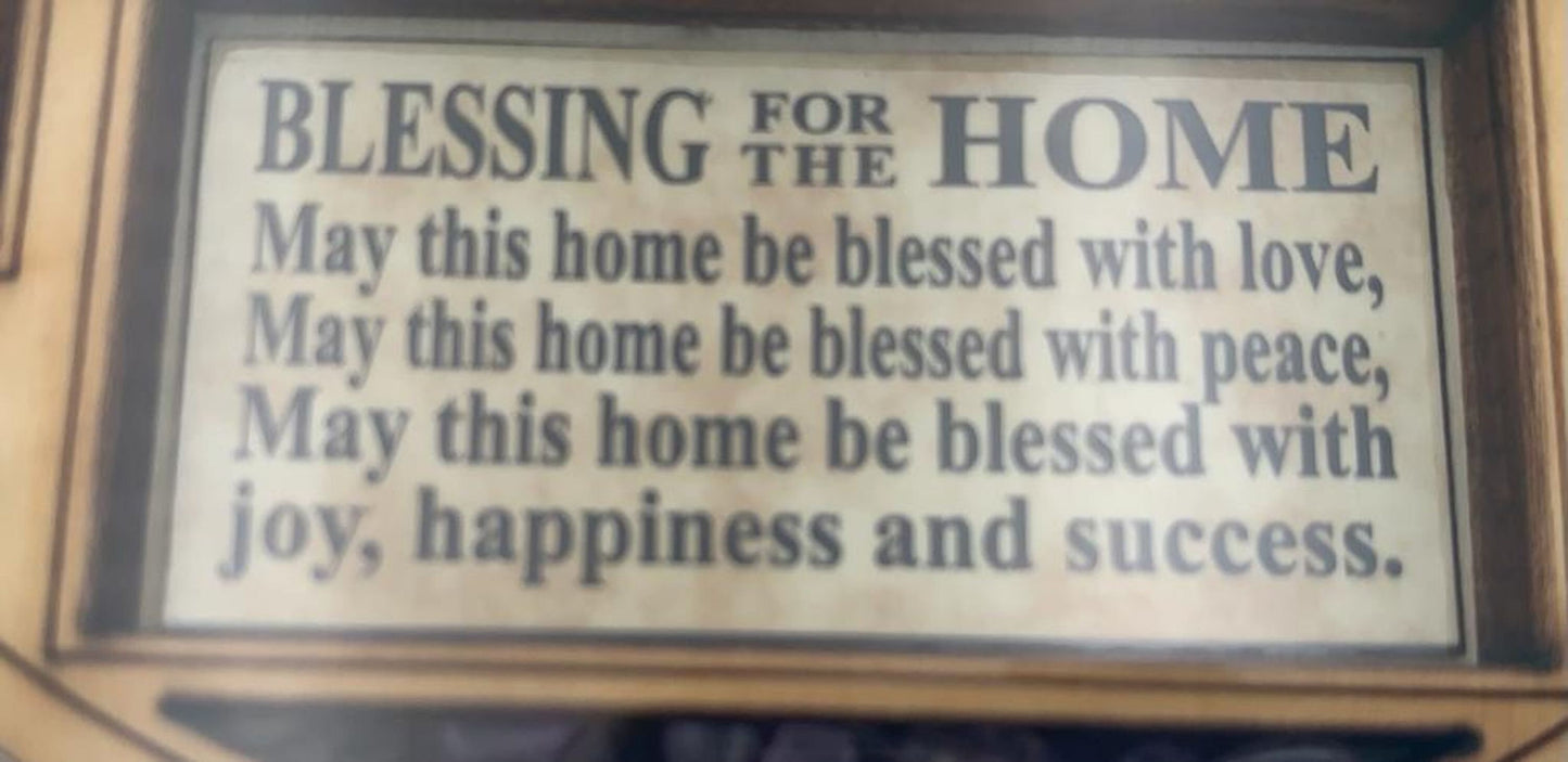 Wood Hamsa & Tree Of Life Home Blessing