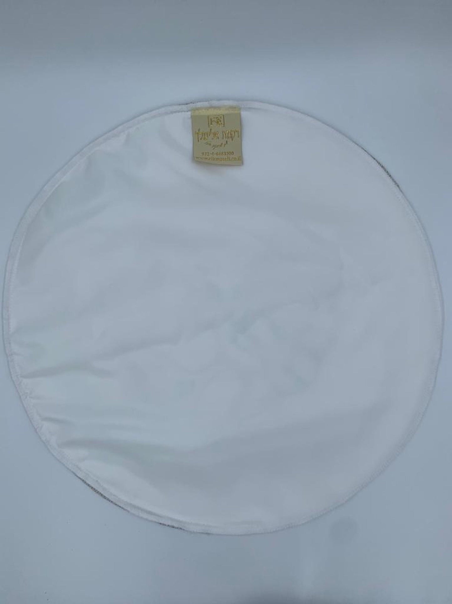 Round Matzah Cover Blue &silver/gold Egypt