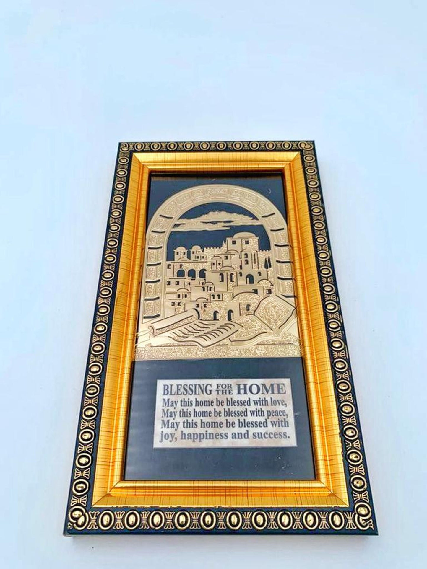 Jerusalem Gold Plated Picture