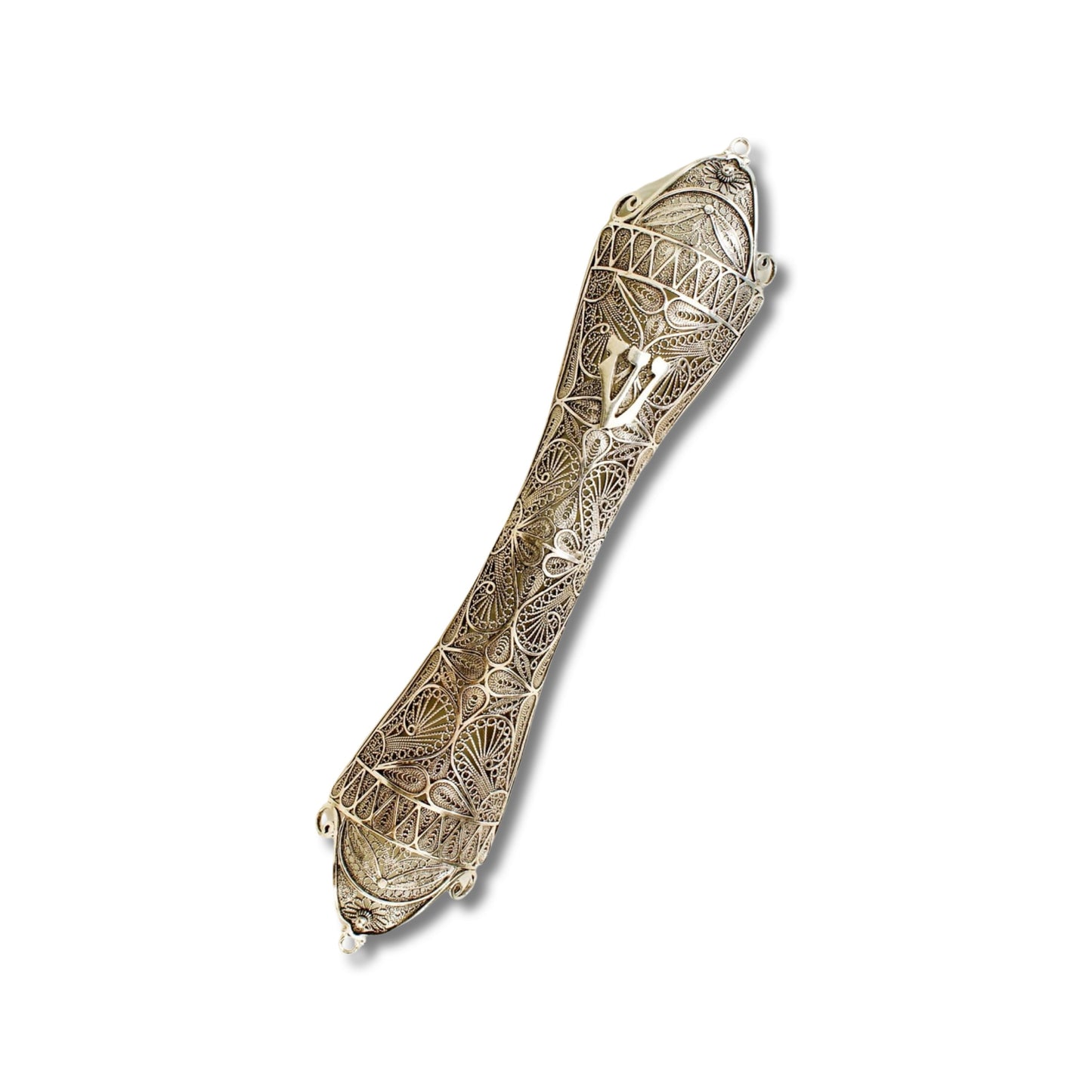 Sterling Silver Mezuzah Case