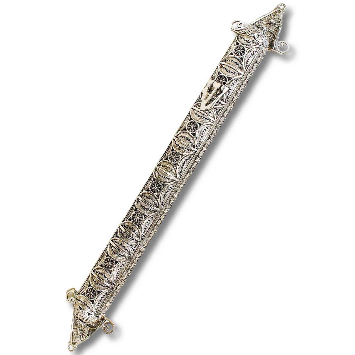 Sterling Silver Mezuzah case