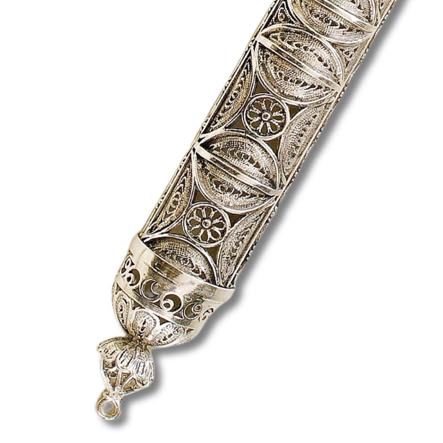 Sterling Silver Mezuzah case